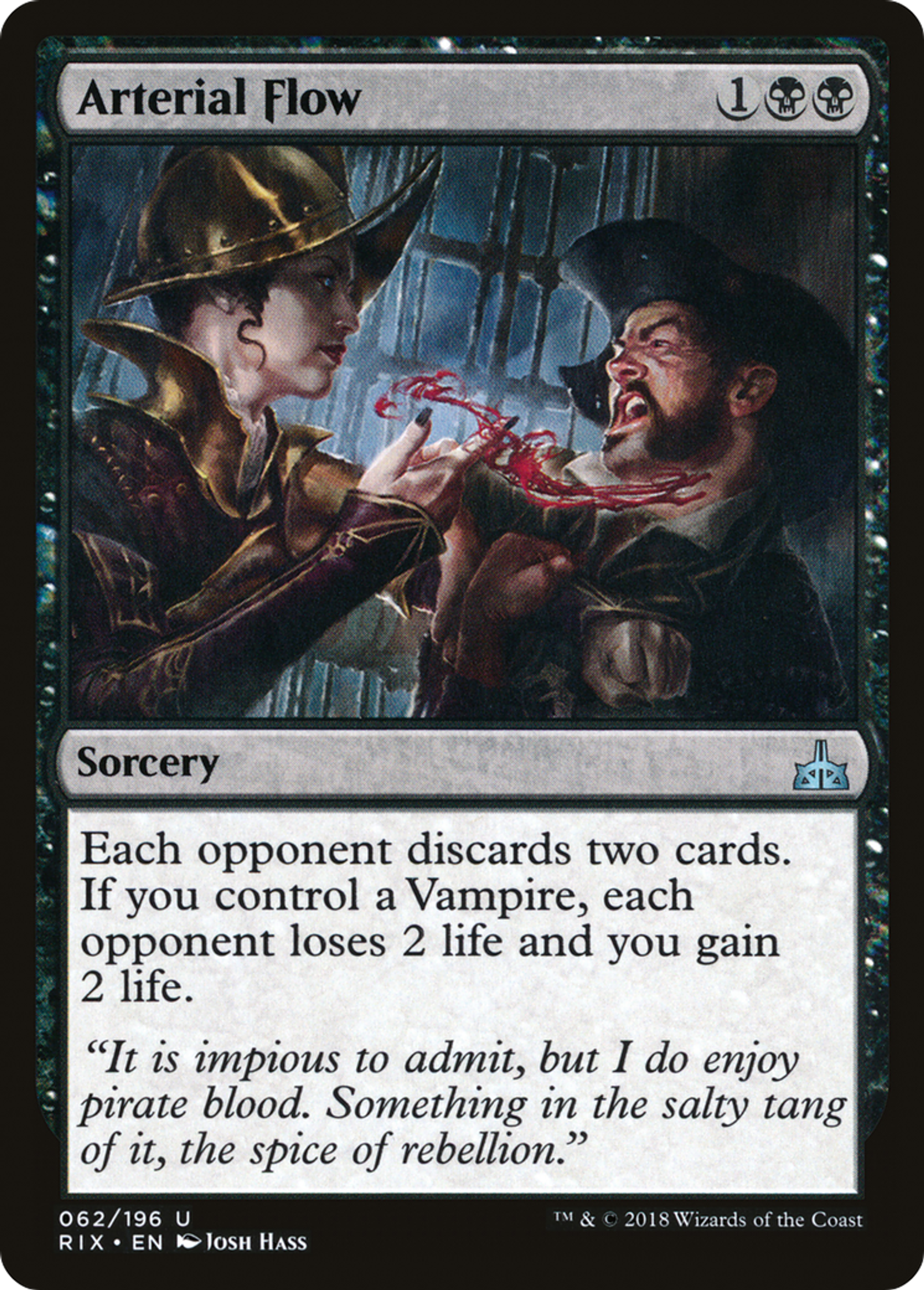 Arterial Flow — Rivals of Ixalan — Magic: The Gathering