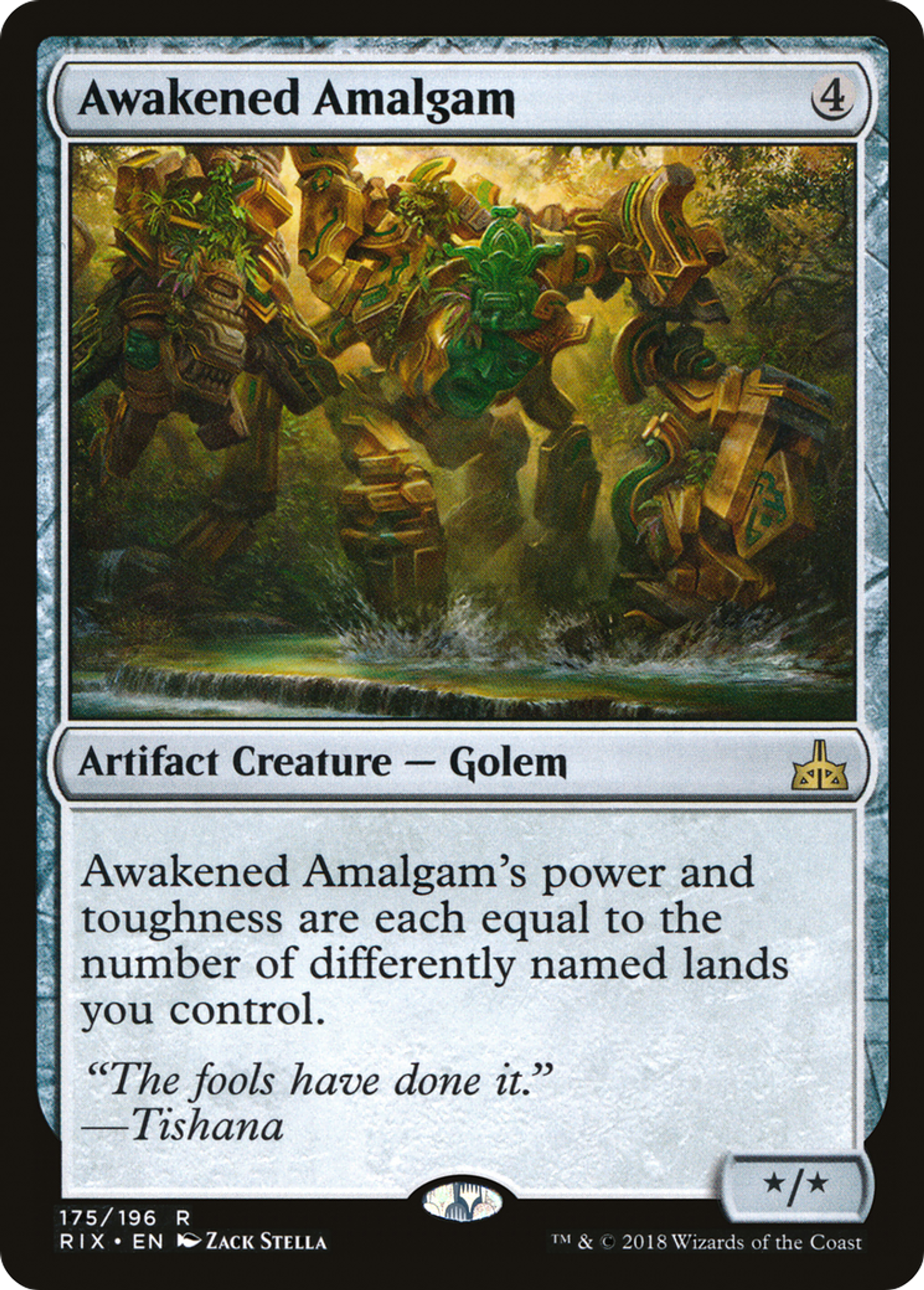 Awakened Amalgam — Rivals of Ixalan — Magic: The Gathering
