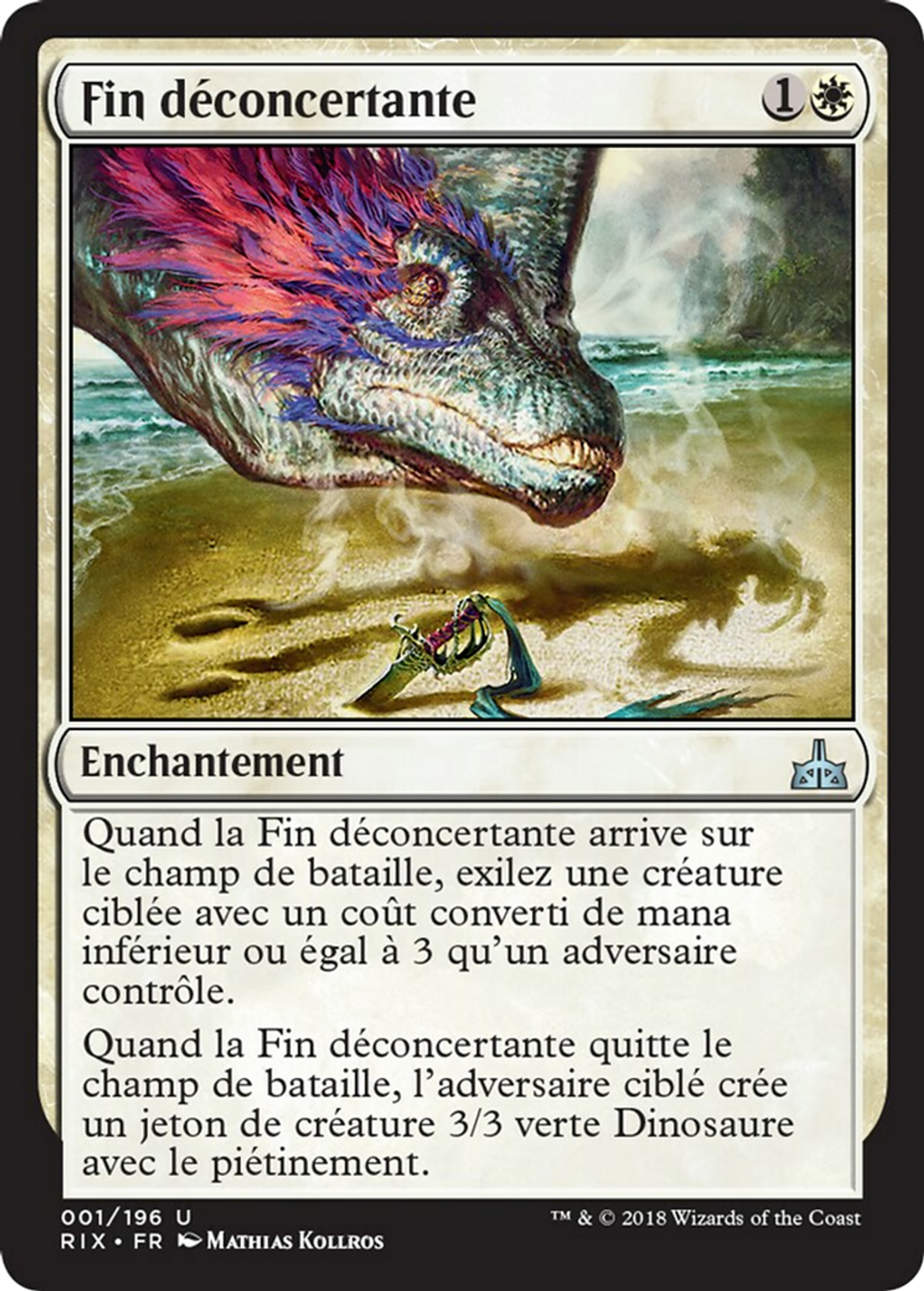 Fin déconcertante — Rivals of Ixalan — Magic: The Gathering
