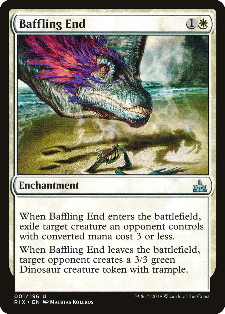 Baffling End — Rivals of Ixalan — Magic: The Gathering