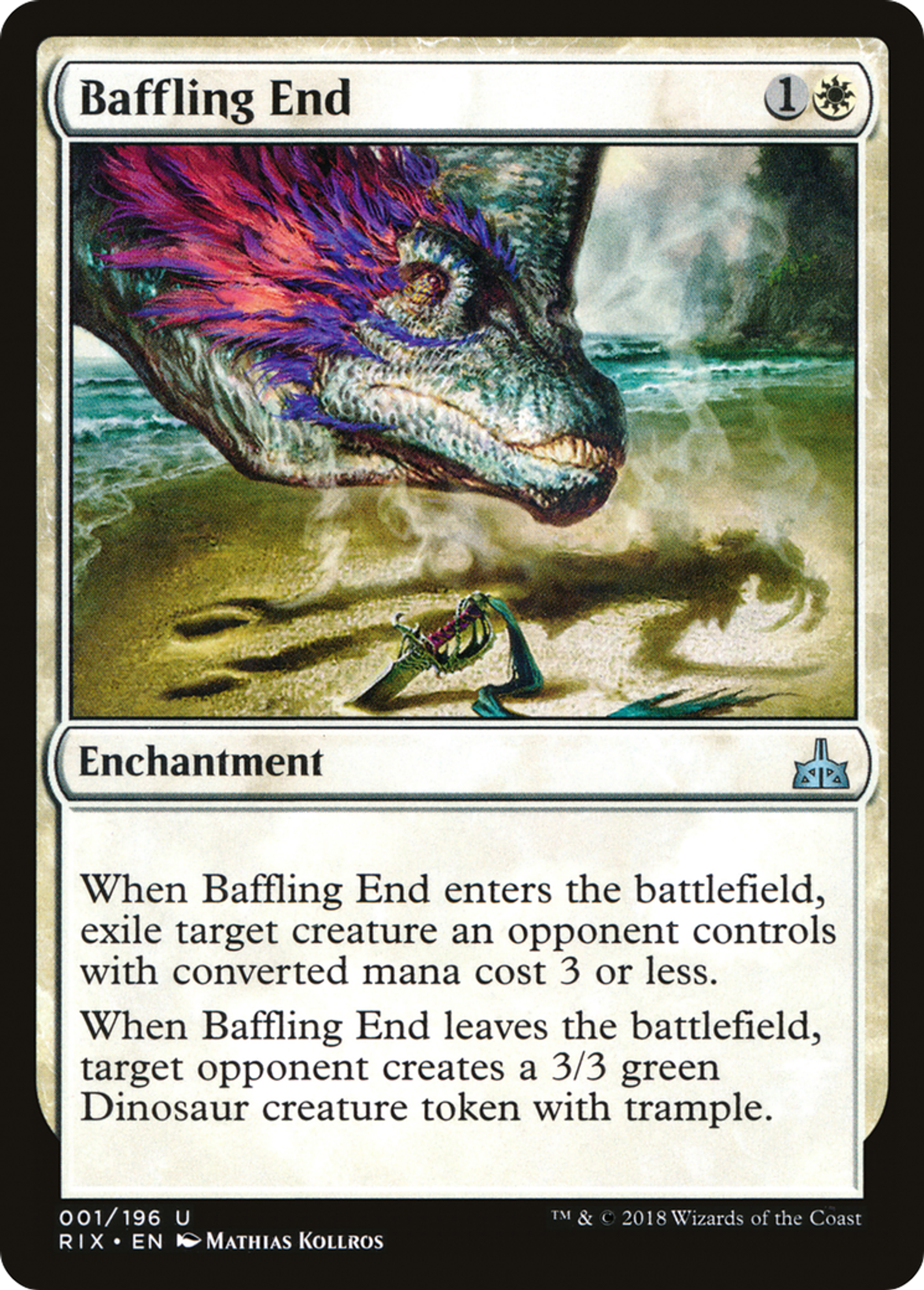 Fin déconcertante — Rivals of Ixalan — Magic: The Gathering