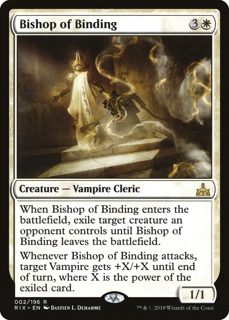 Bishop of Binding — Rivals of Ixalan — Magic: The Gathering