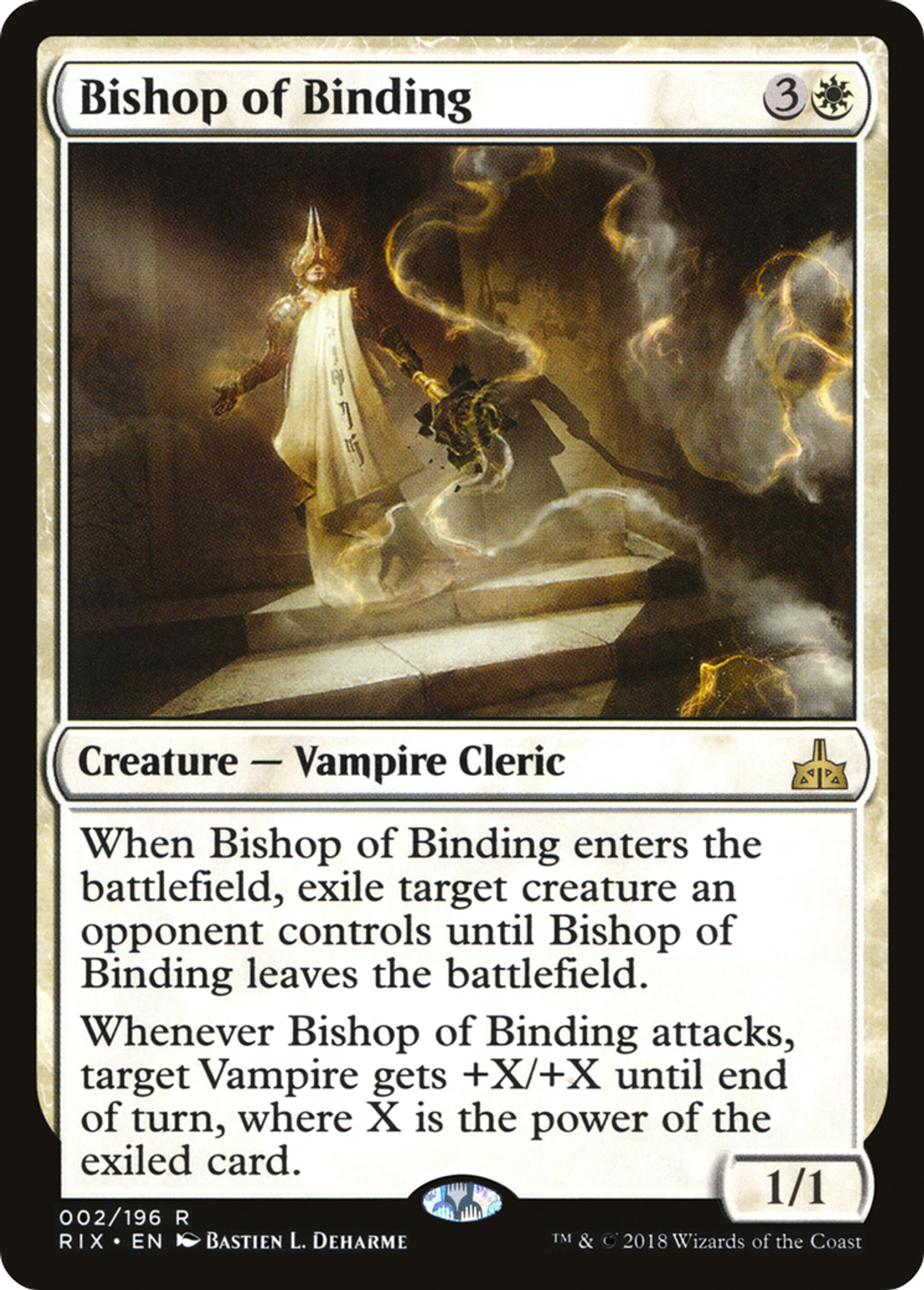Bishop of Binding — Rivals of Ixalan — Magic: The Gathering