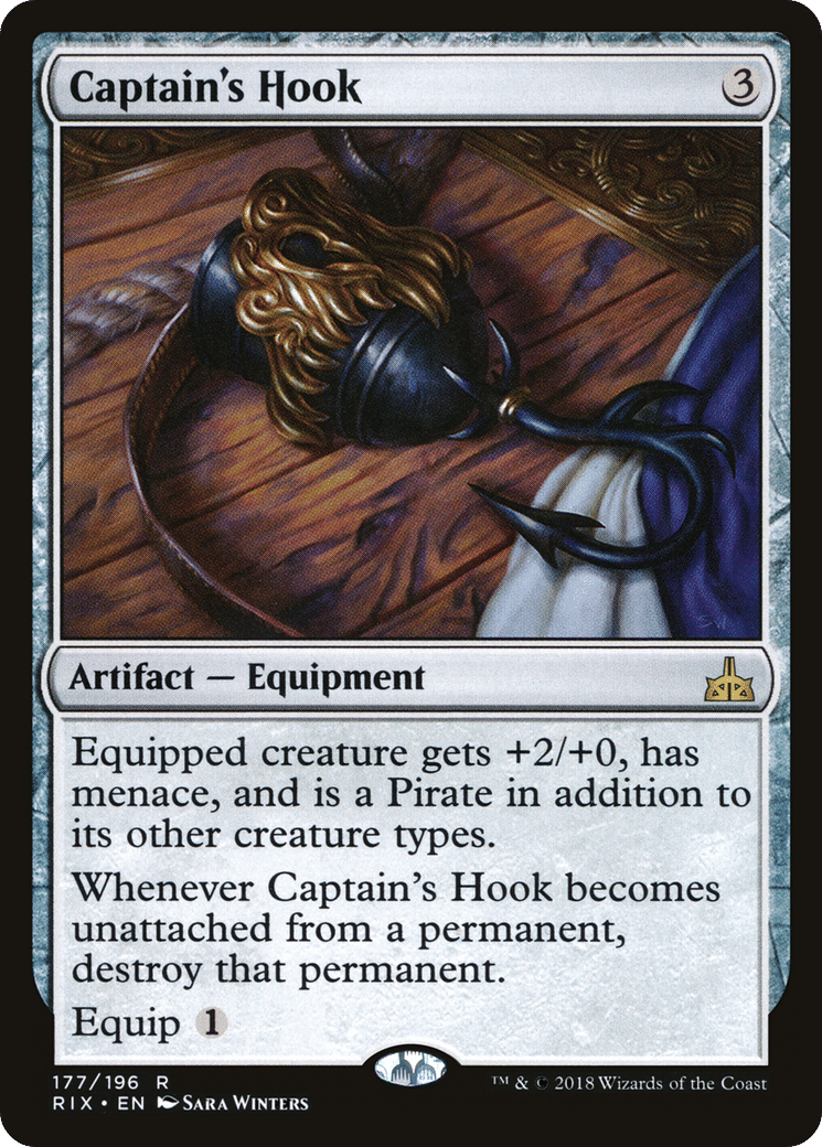 Captain's Hook — Rivals of Ixalan — Magic: The Gathering