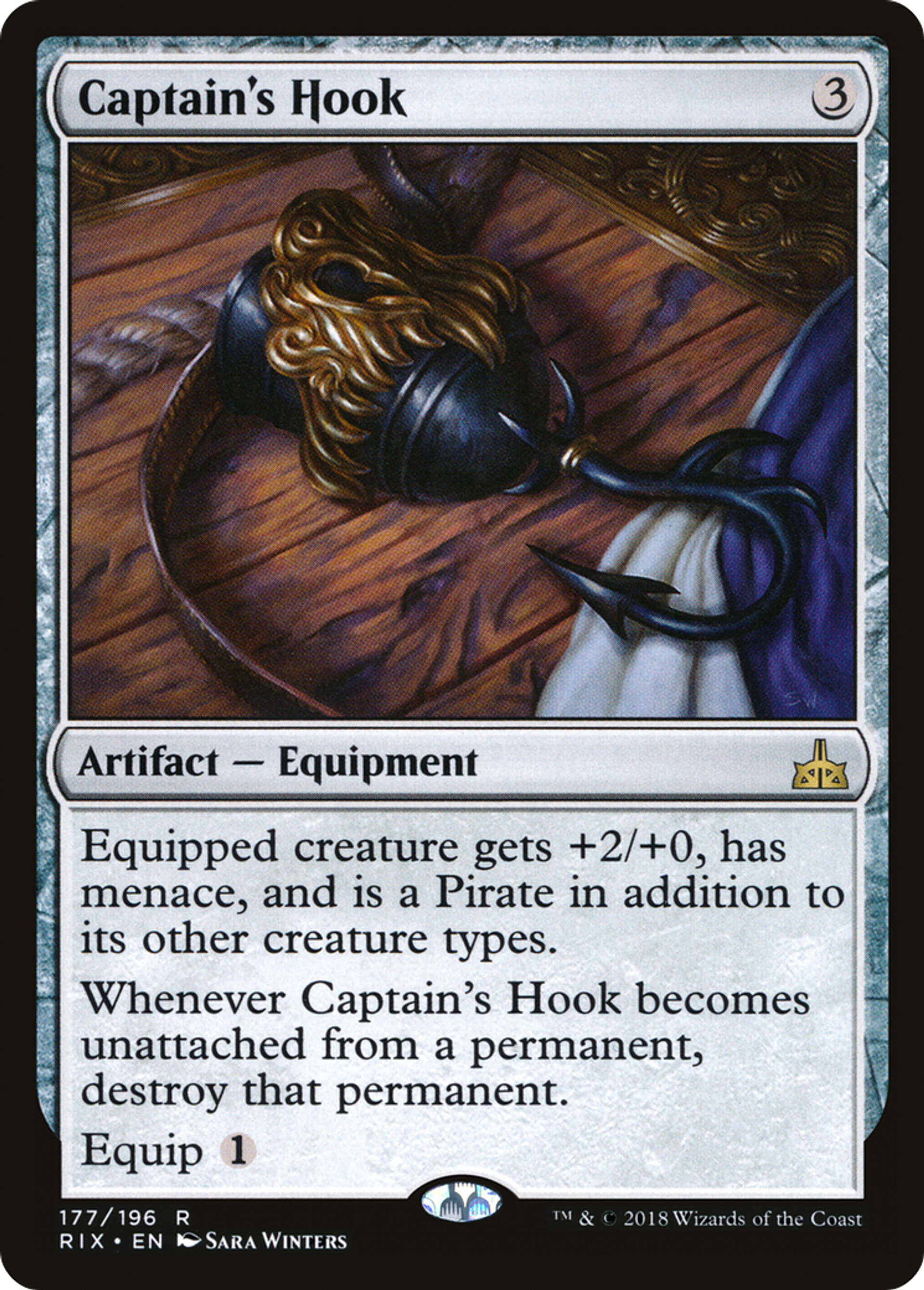 Captain's Hook — Rivals of Ixalan — Magic: The Gathering