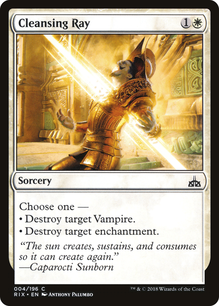 Cleansing Ray — Rivals of Ixalan — Magic: The Gathering