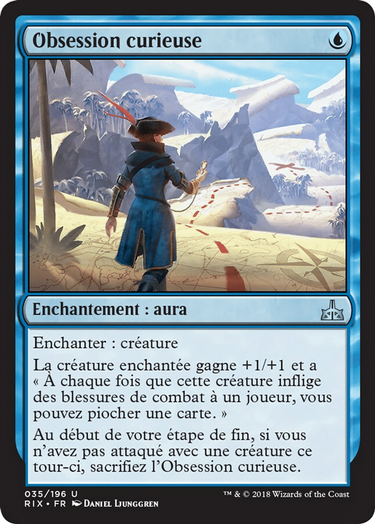 Obsession curieuse — Rivals of Ixalan — Magic: The Gathering
