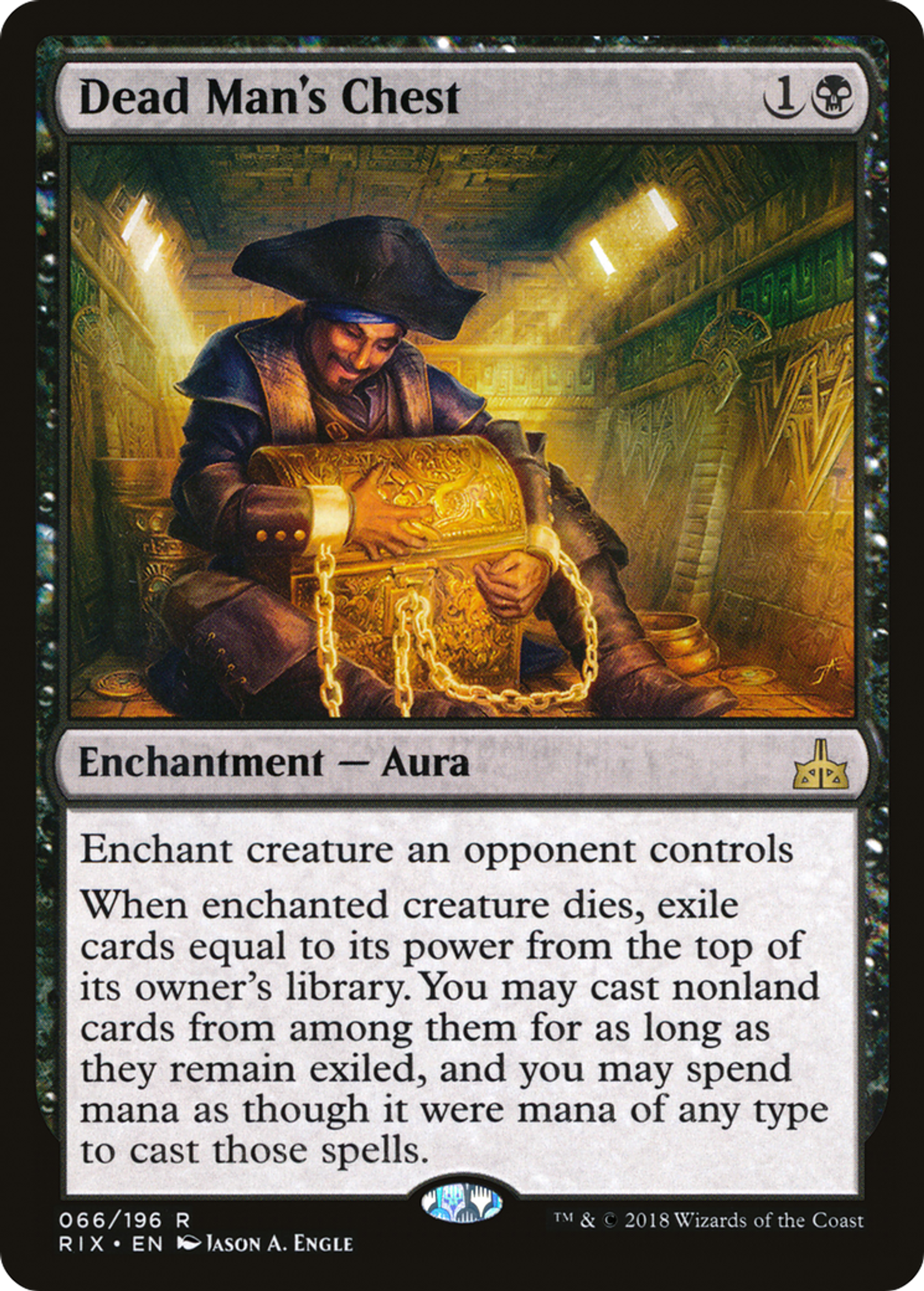 Dead Man's Chest — Rivals of Ixalan — Magic: The Gathering