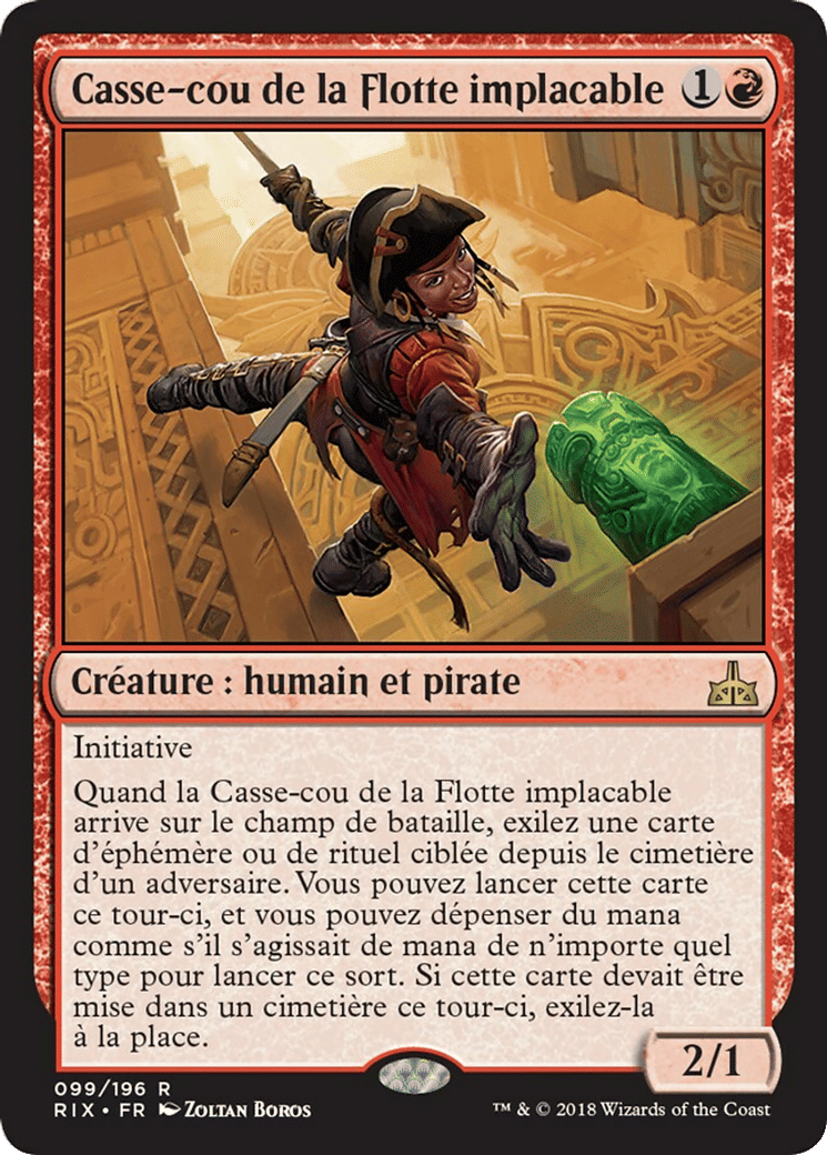 Casse-cou de la Flotte implacable — Rivals of Ixalan — Magic: The Gathering