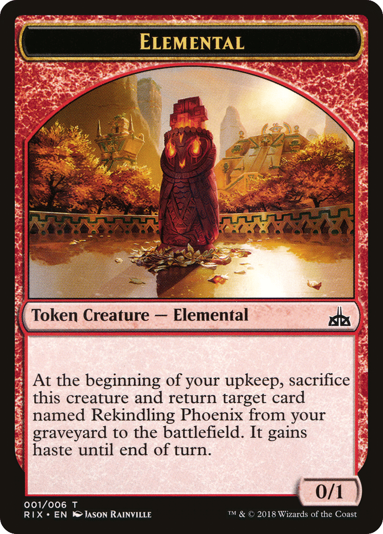 Elemental — Rivals of Ixalan — Magic: The Gathering