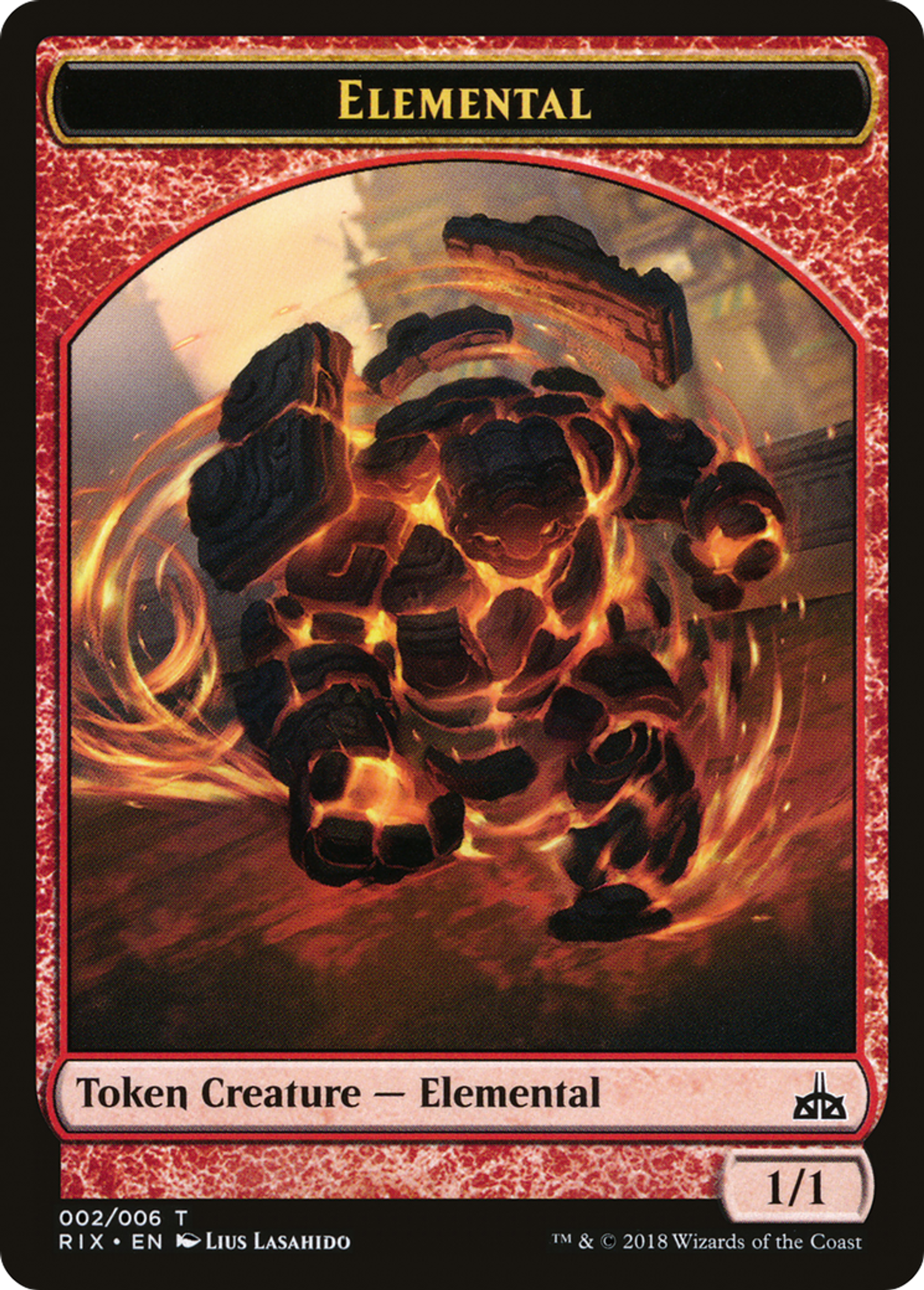Elemental — Rivals of Ixalan — Magic: The Gathering