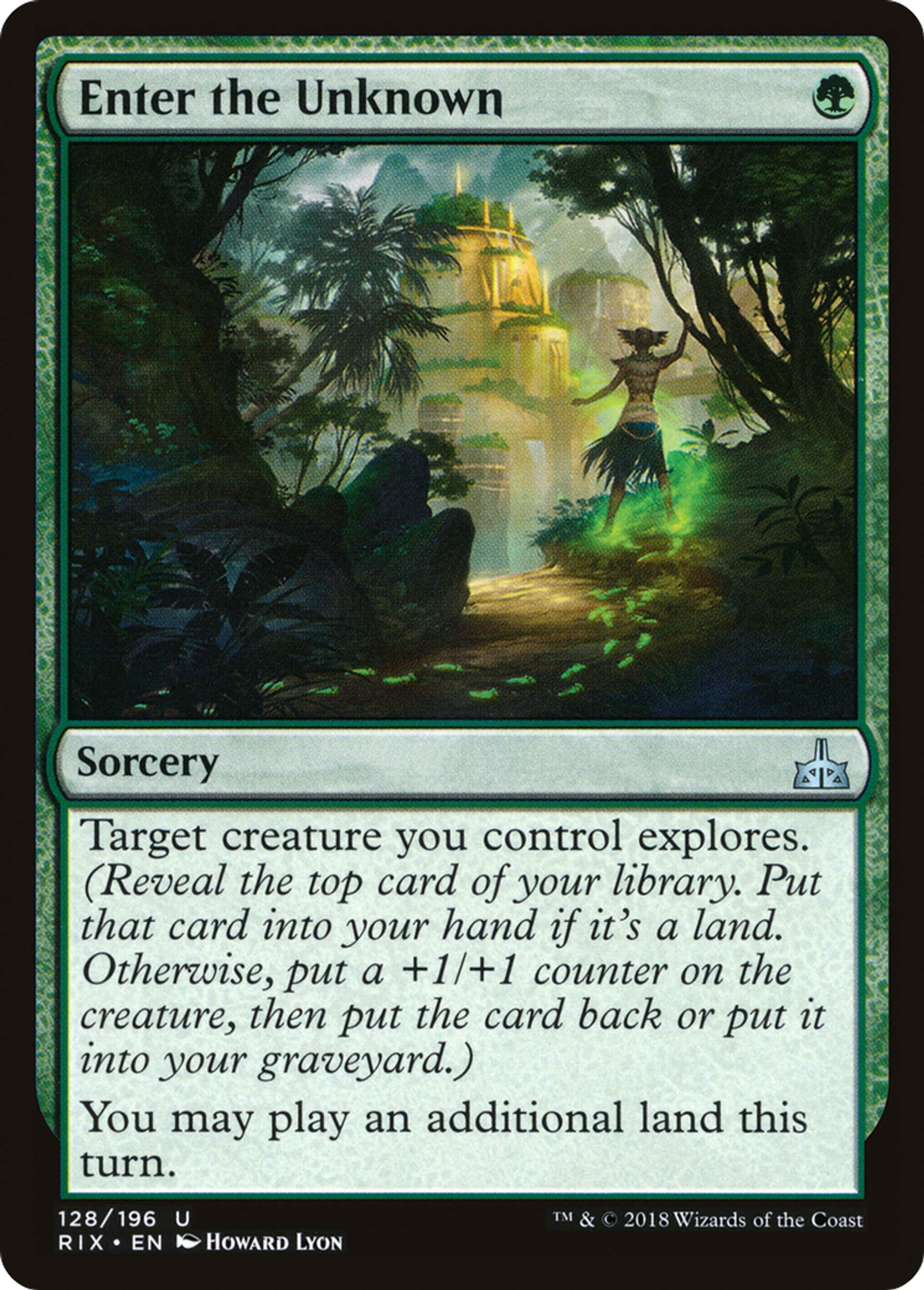 Saut dans l'inconnu — Rivals of Ixalan — Magic: The Gathering