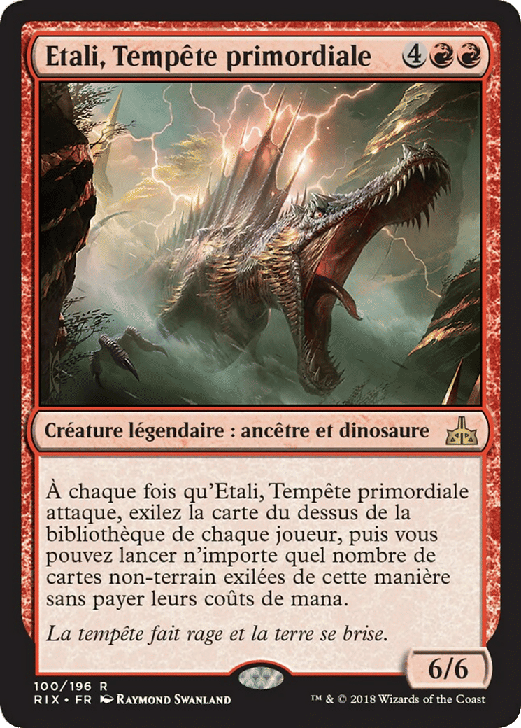 Etali, Tempête primordiale — Rivals of Ixalan — Magic: The Gathering