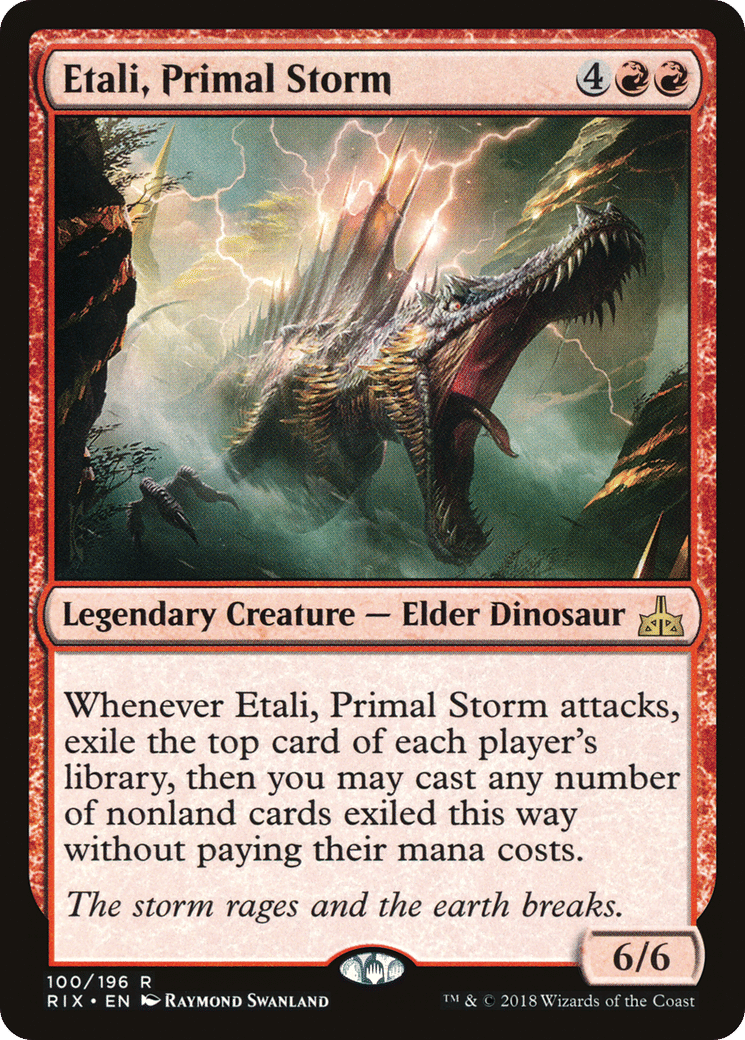 Etali, Primal Storm — Rivals of Ixalan — Magic: The Gathering