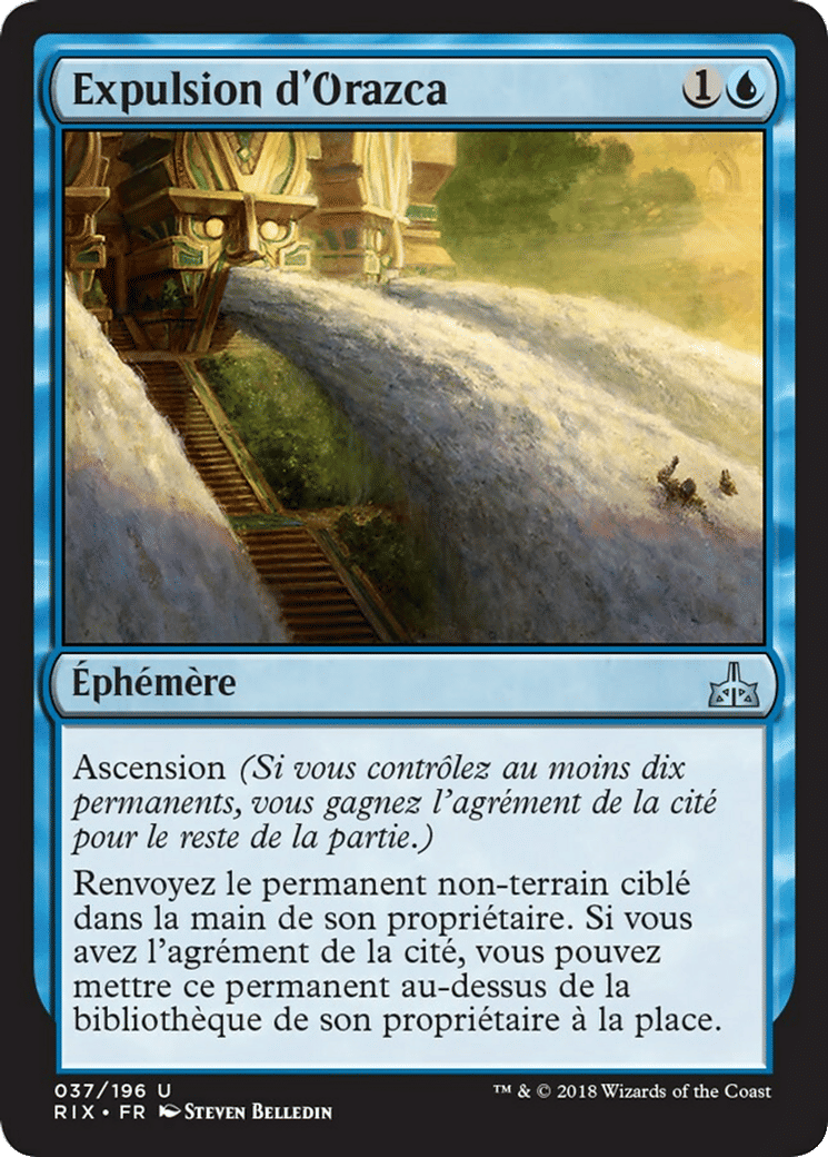 Expulsion d'Orazca — Rivals of Ixalan — Magic: The Gathering