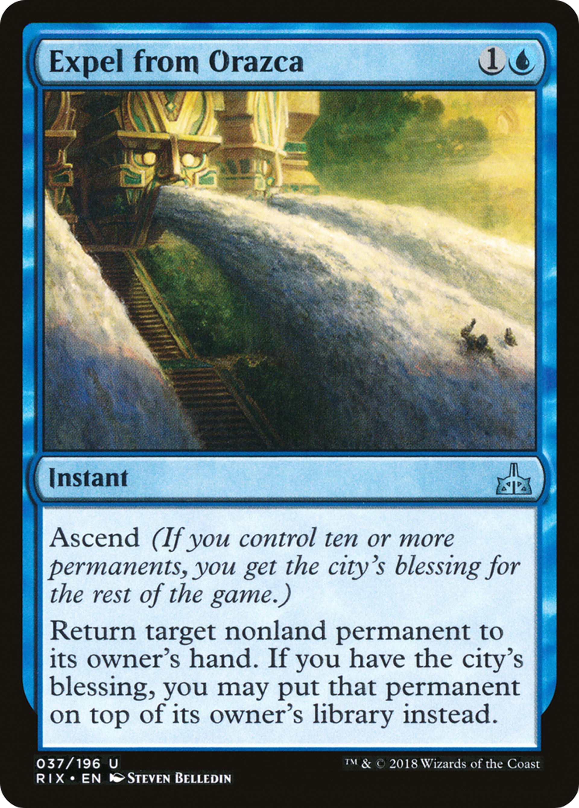 Expel from Orazca — Rivals of Ixalan — Magic: The Gathering