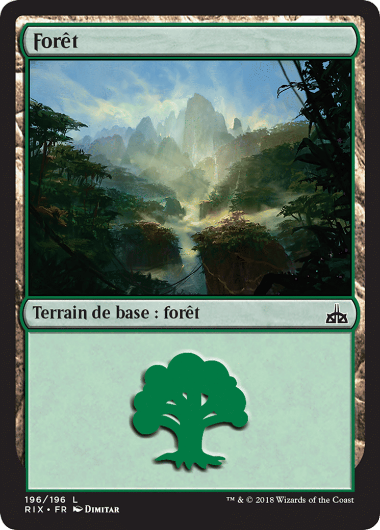 Forêt — Rivals of Ixalan — Magic: The Gathering