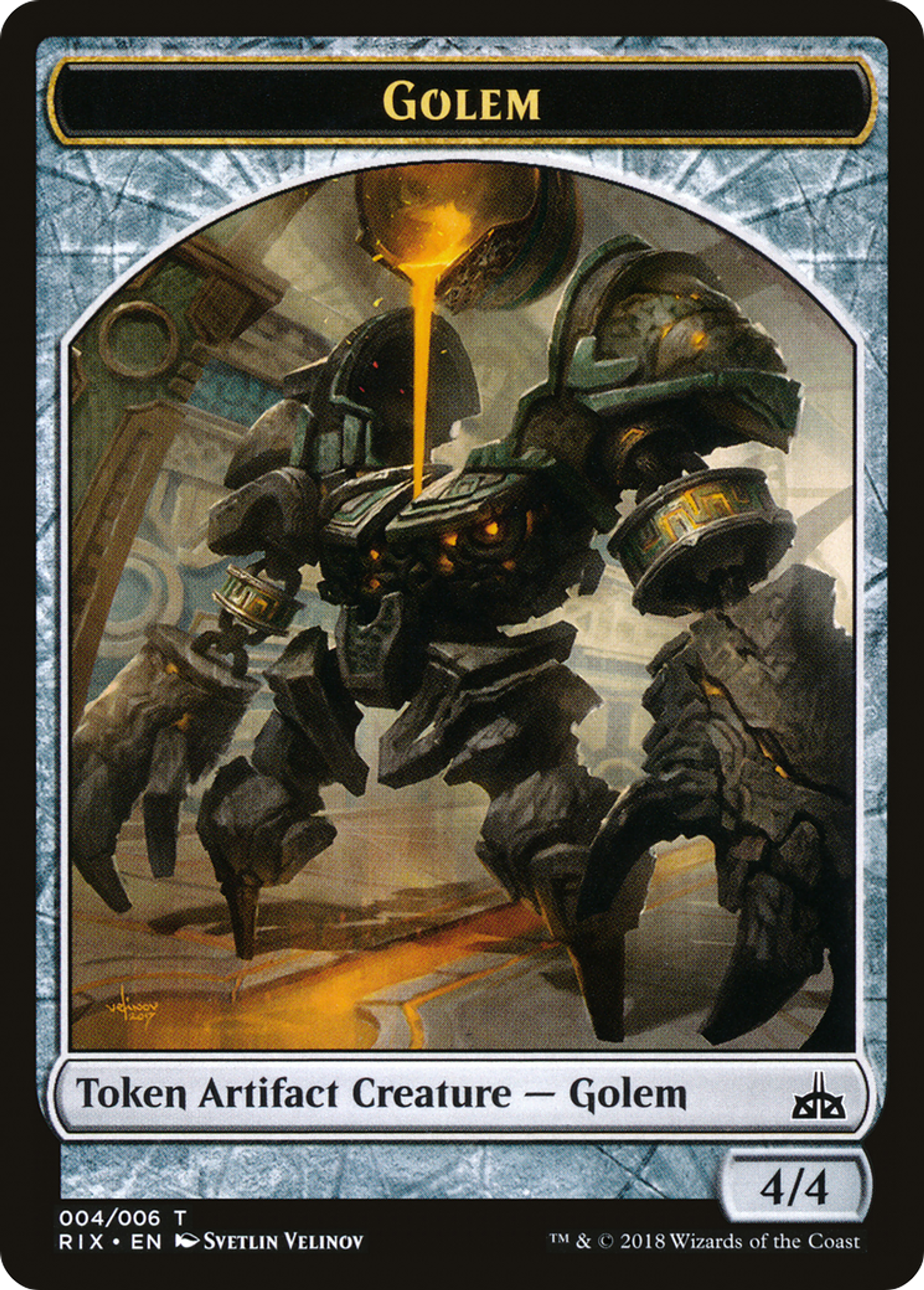 Golem — Rivals of Ixalan — Magic: The Gathering