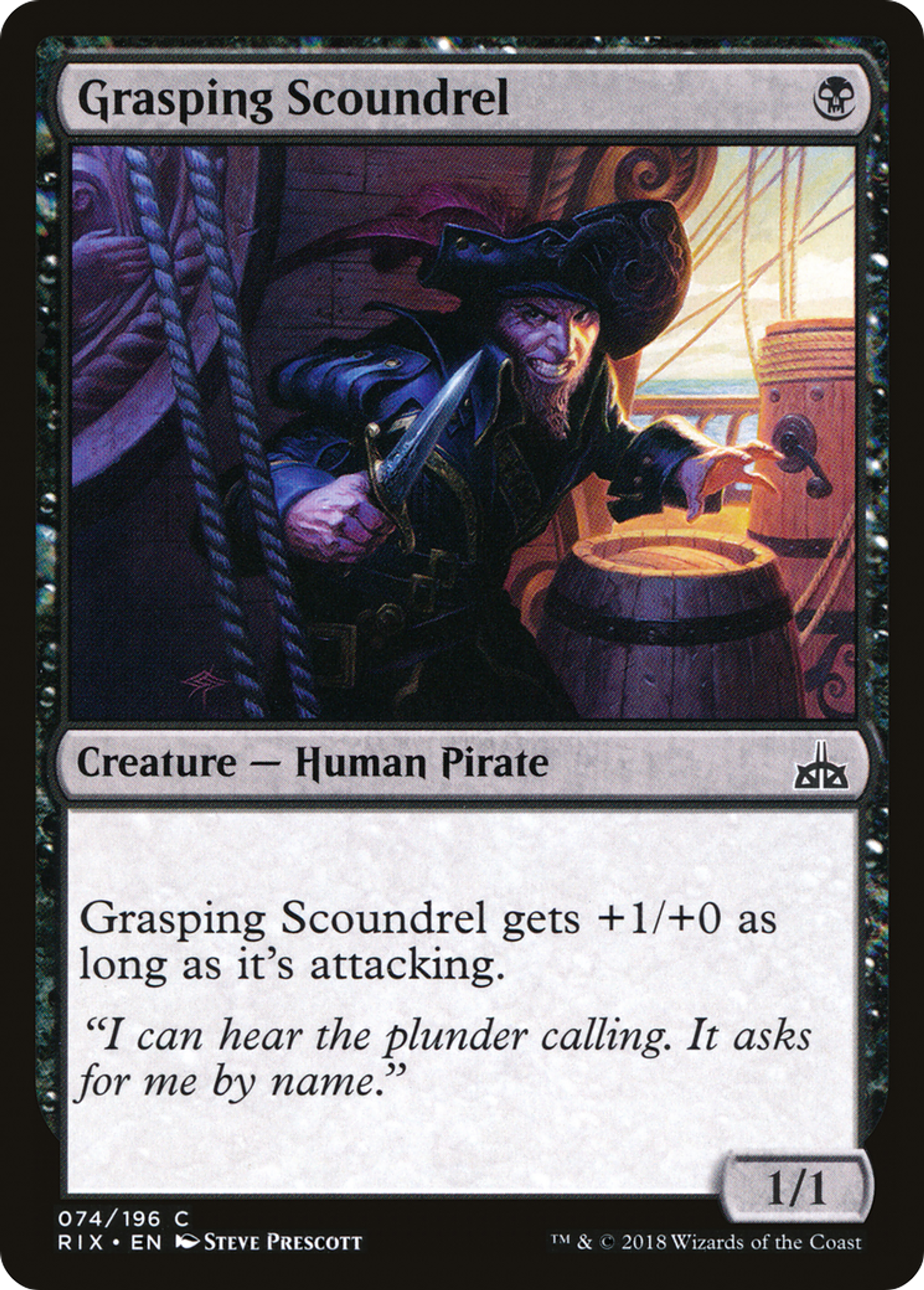 Vaurien avide — Rivals of Ixalan — Magic: The Gathering