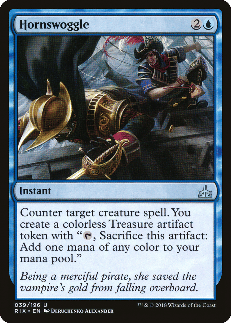 Hornswoggle — Rivals of Ixalan — Magic: The Gathering