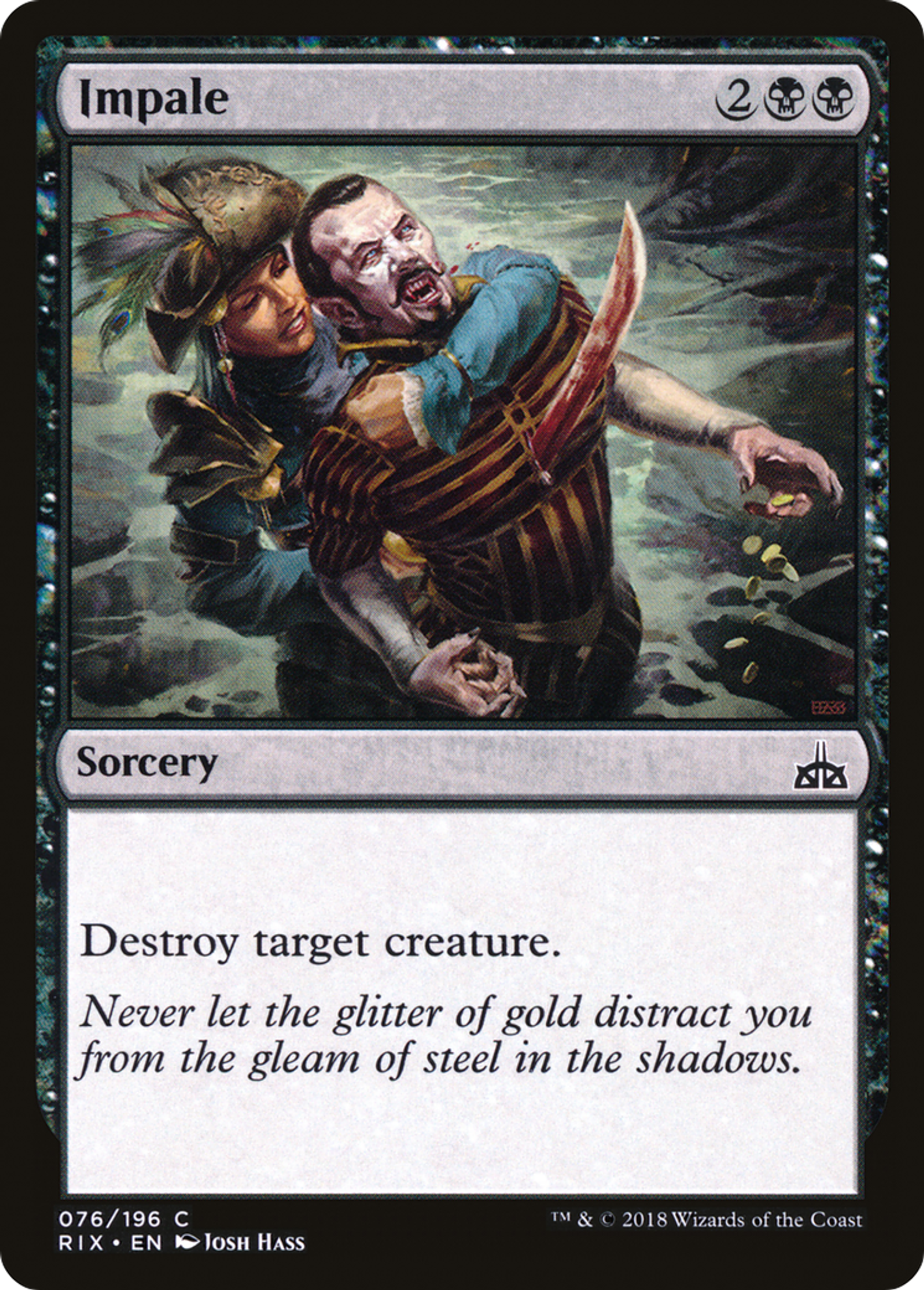 Impale — Rivals of Ixalan — Magic: The Gathering