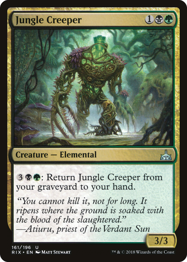 Jungle Creeper — Rivals of Ixalan — Magic: The Gathering