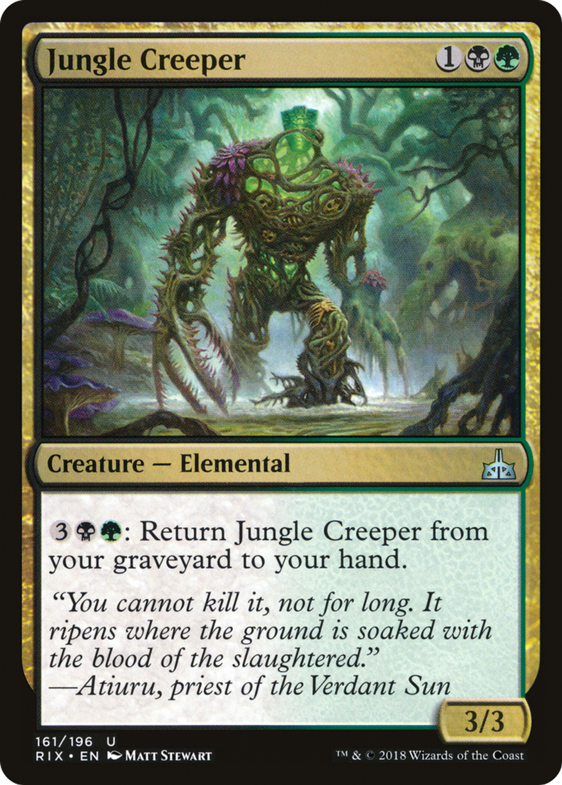 Jungle Creeper — Rivals of Ixalan — Magic: The Gathering