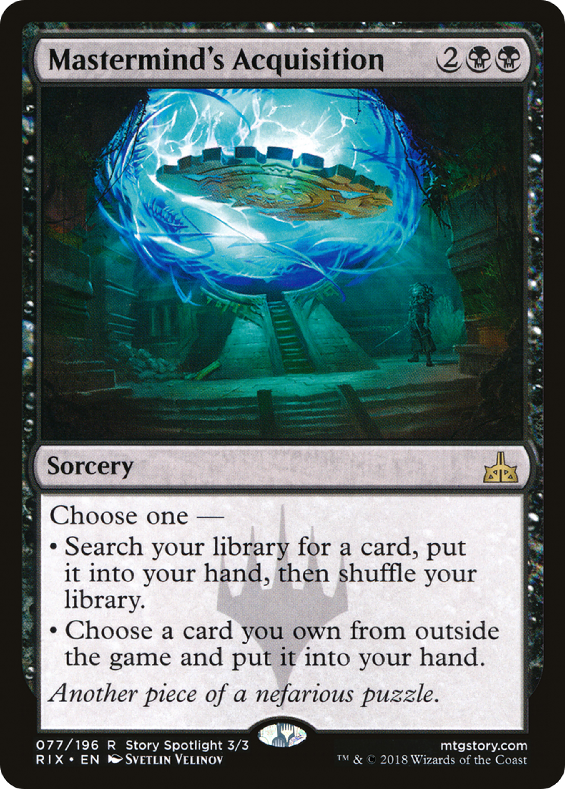 Mastermind's Acquisition — Rivals of Ixalan — Magic: The Gathering