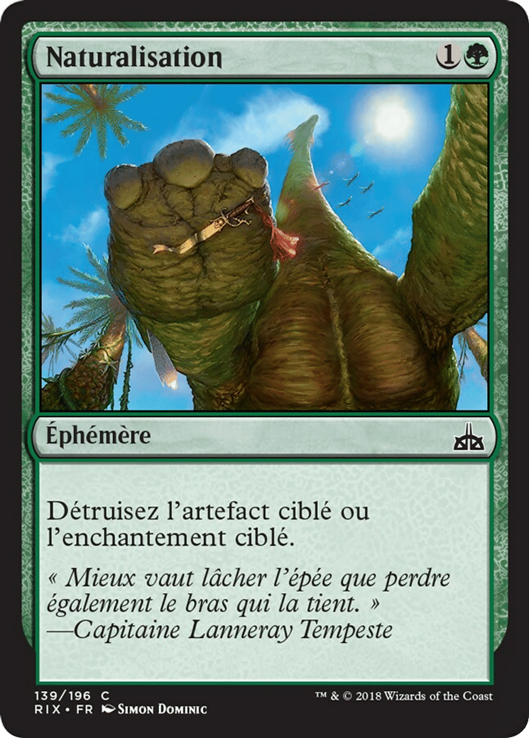 Naturalisation — Rivals of Ixalan — Magic: The Gathering