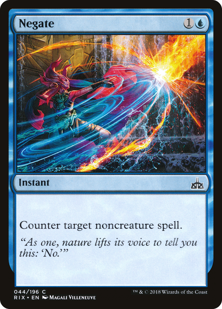 Negate — Rivals of Ixalan — Magic: The Gathering