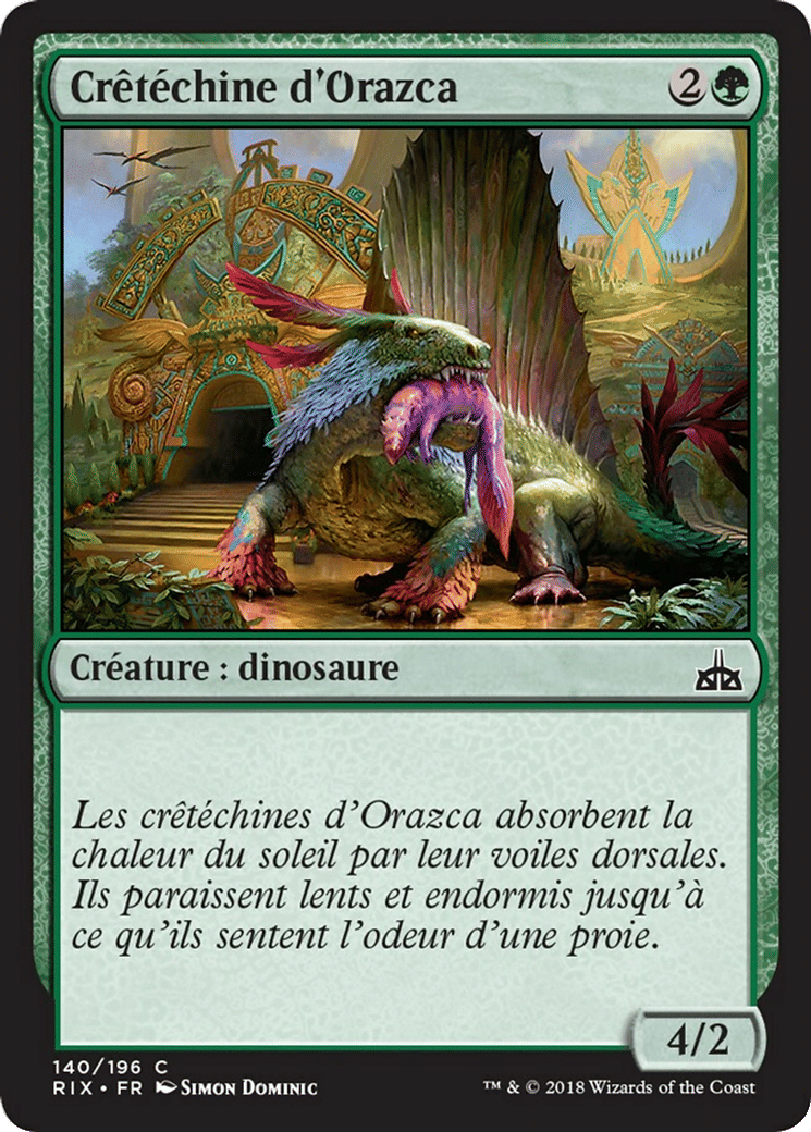 Crêtéchine d'Orazca — Rivals of Ixalan — Magic: The Gathering