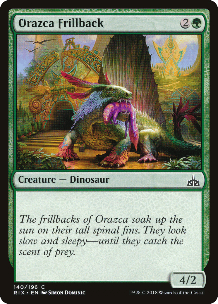 Orazca Frillback — Rivals of Ixalan — Magic: The Gathering