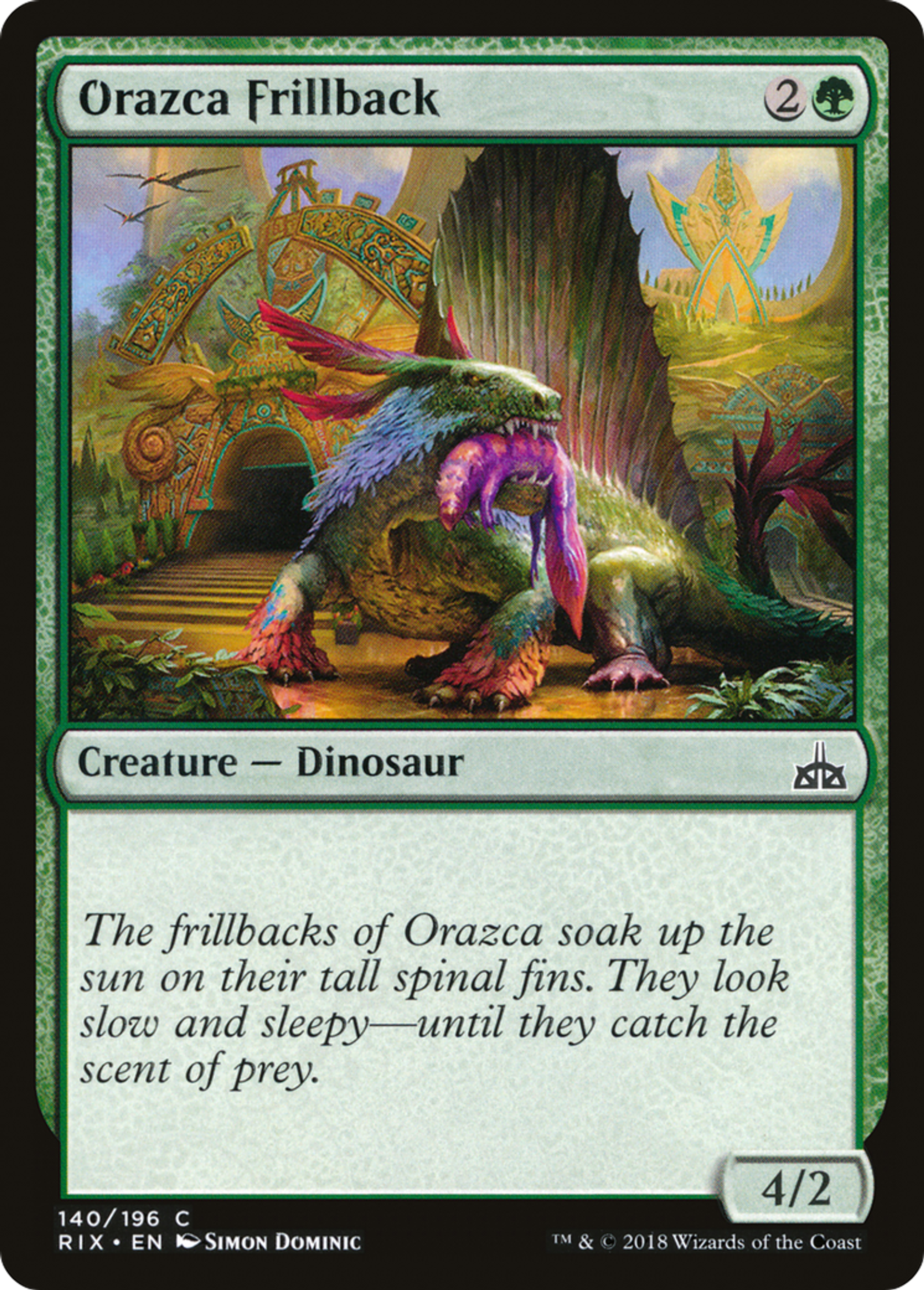 Orazca Frillback — Rivals of Ixalan — Magic: The Gathering
