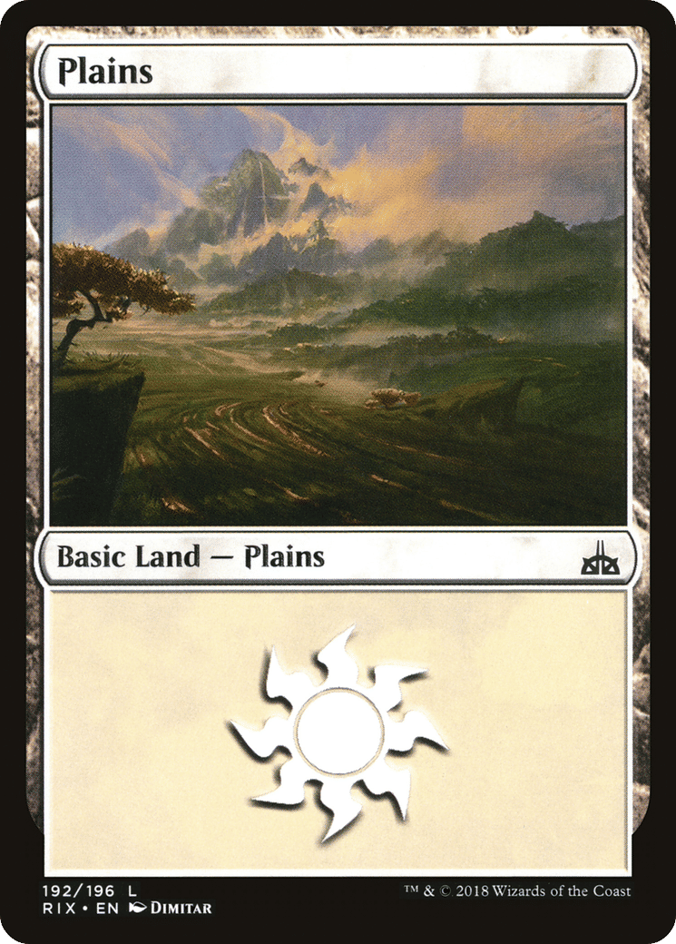 Plains — Rivals of Ixalan — Magic: The Gathering