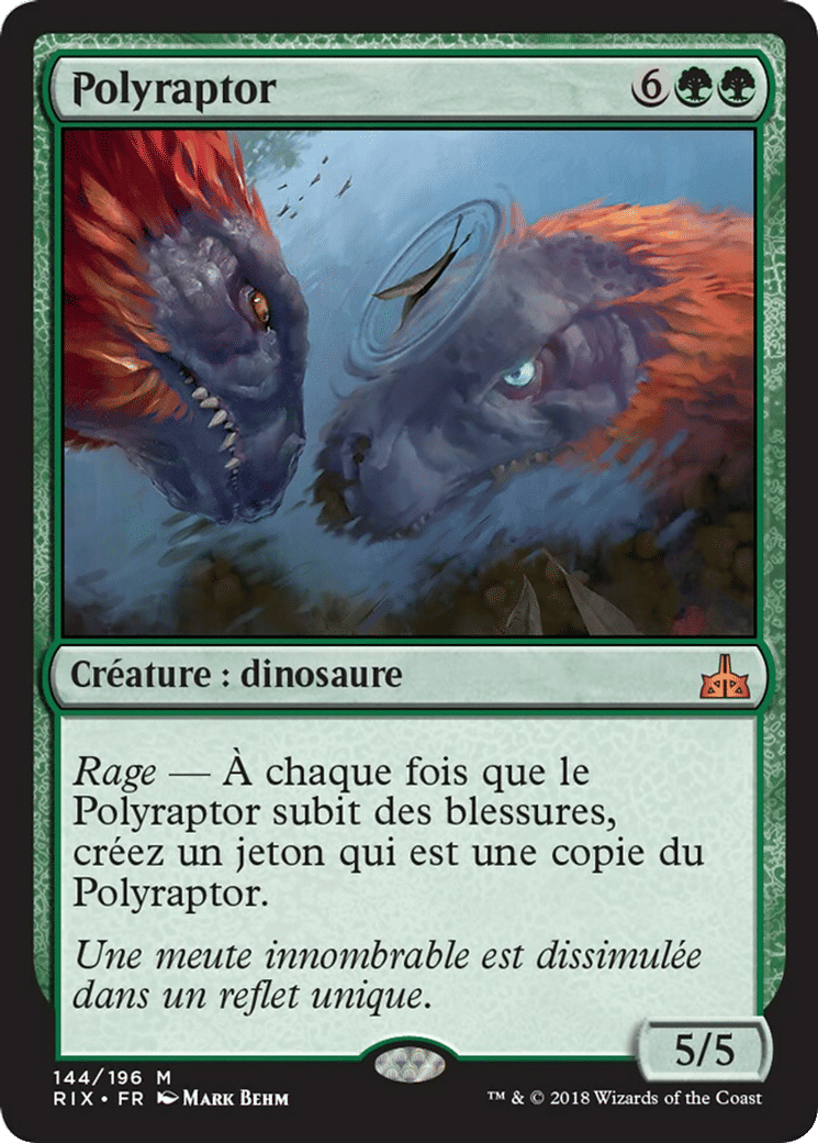 Polyraptor — Rivals of Ixalan — Magic: The Gathering