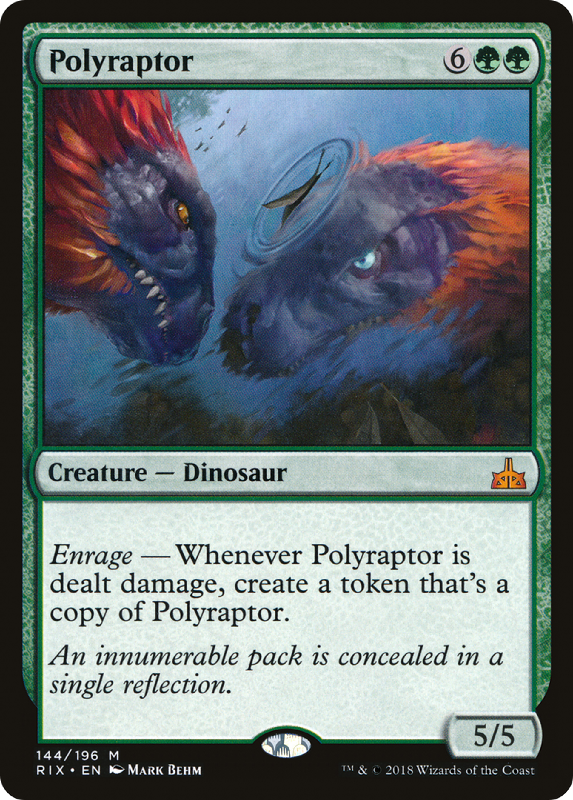 Polyraptor — Rivals of Ixalan — Magic: The Gathering