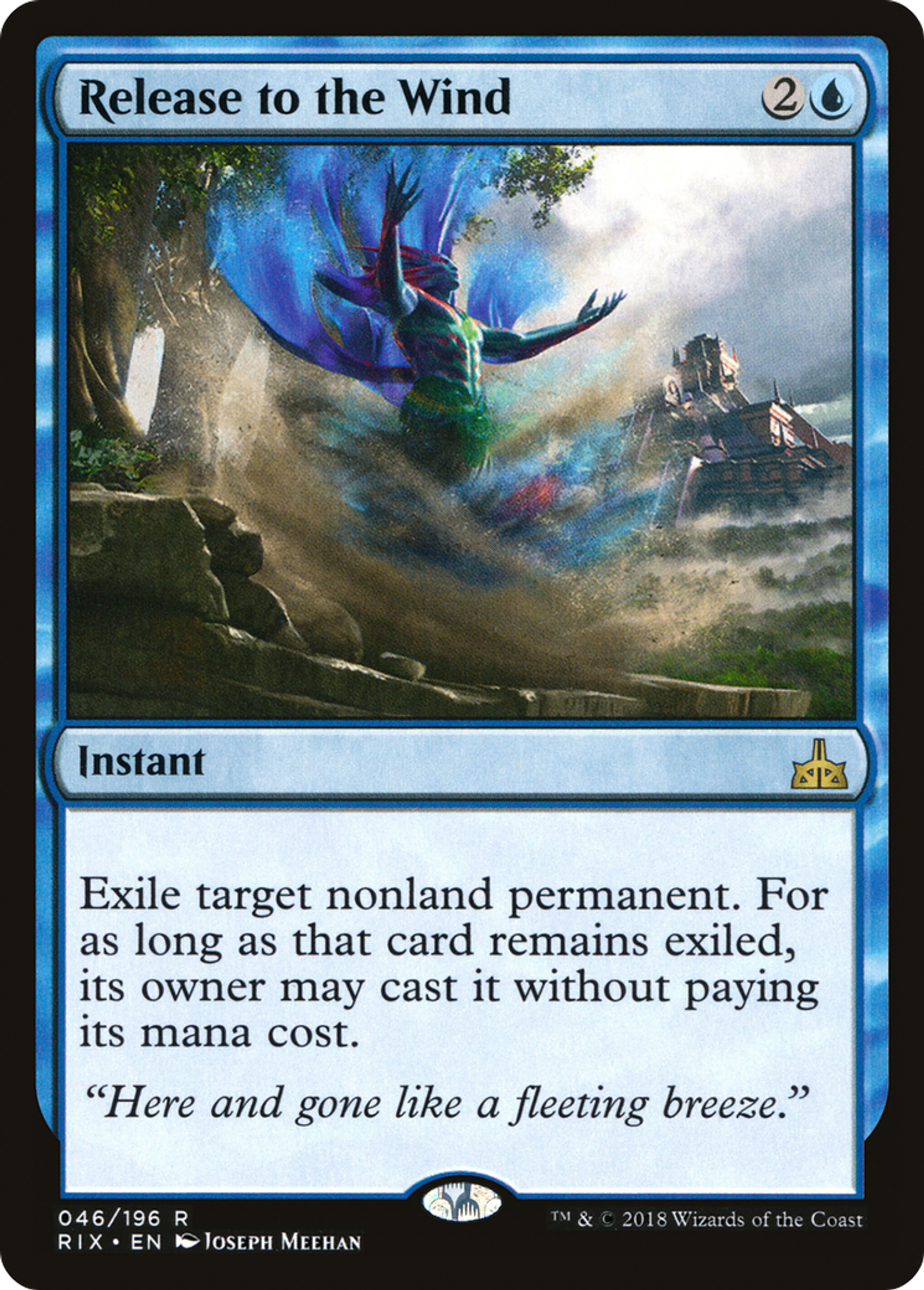 Release to the Wind — Rivals of Ixalan — Magic: The Gathering