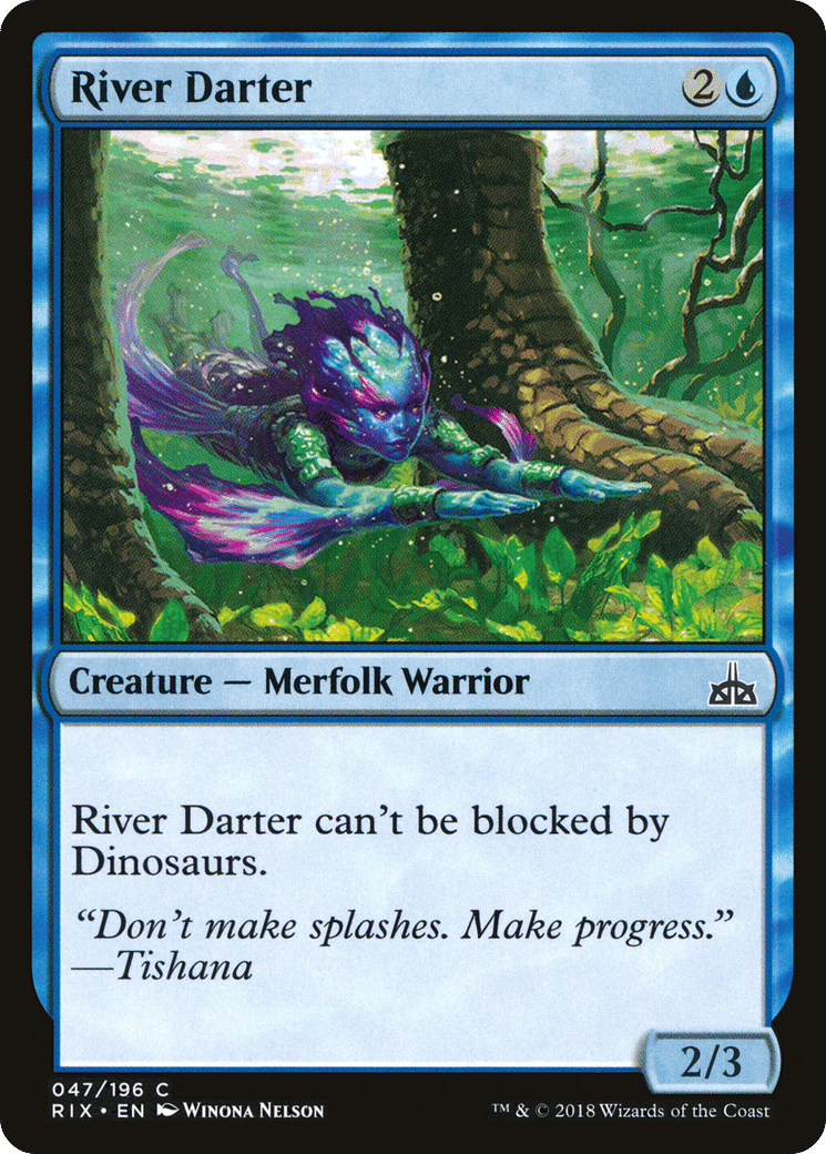 River Darter — Rivals of Ixalan — Magic: The Gathering