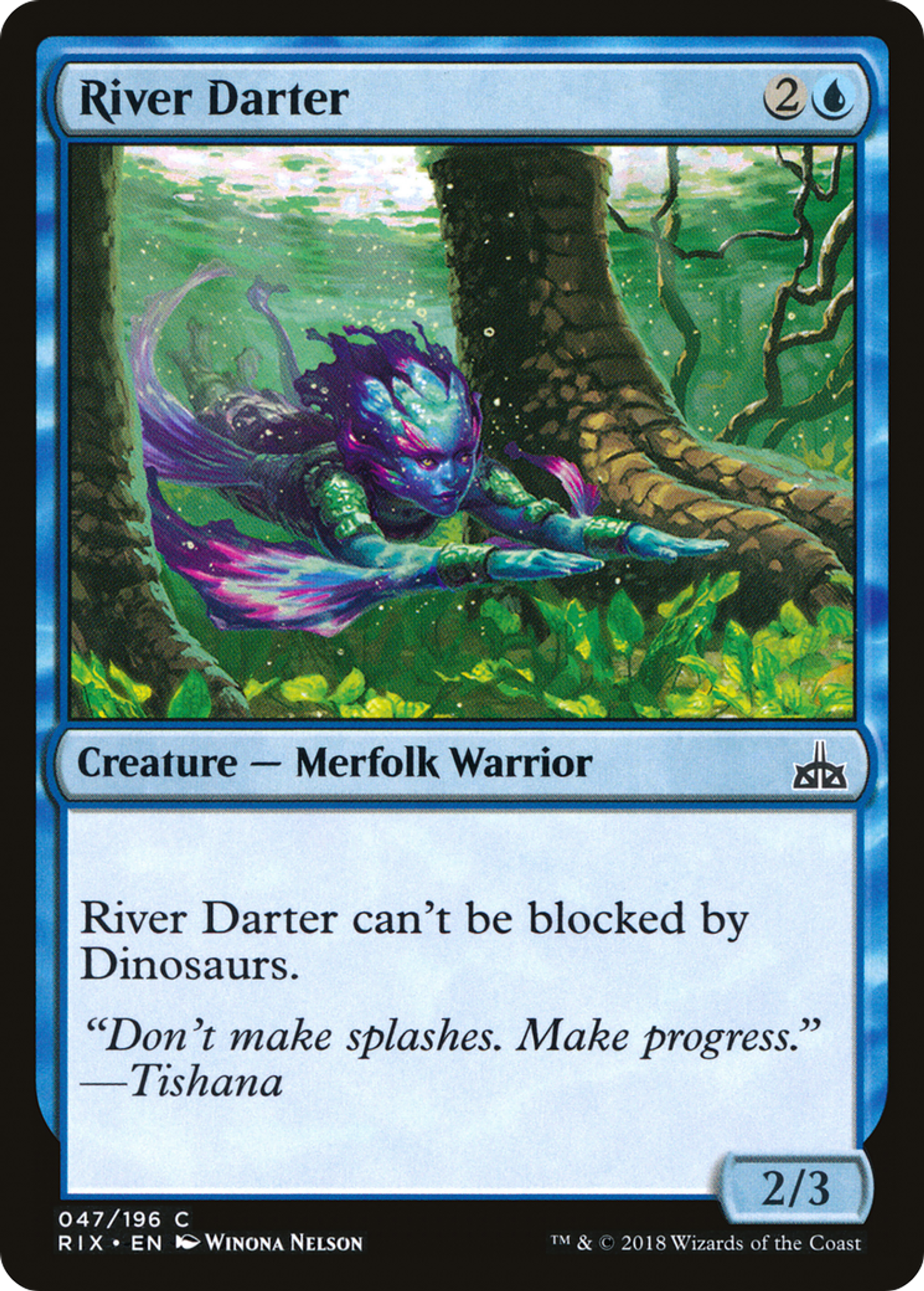 River Darter — Rivals of Ixalan — Magic: The Gathering