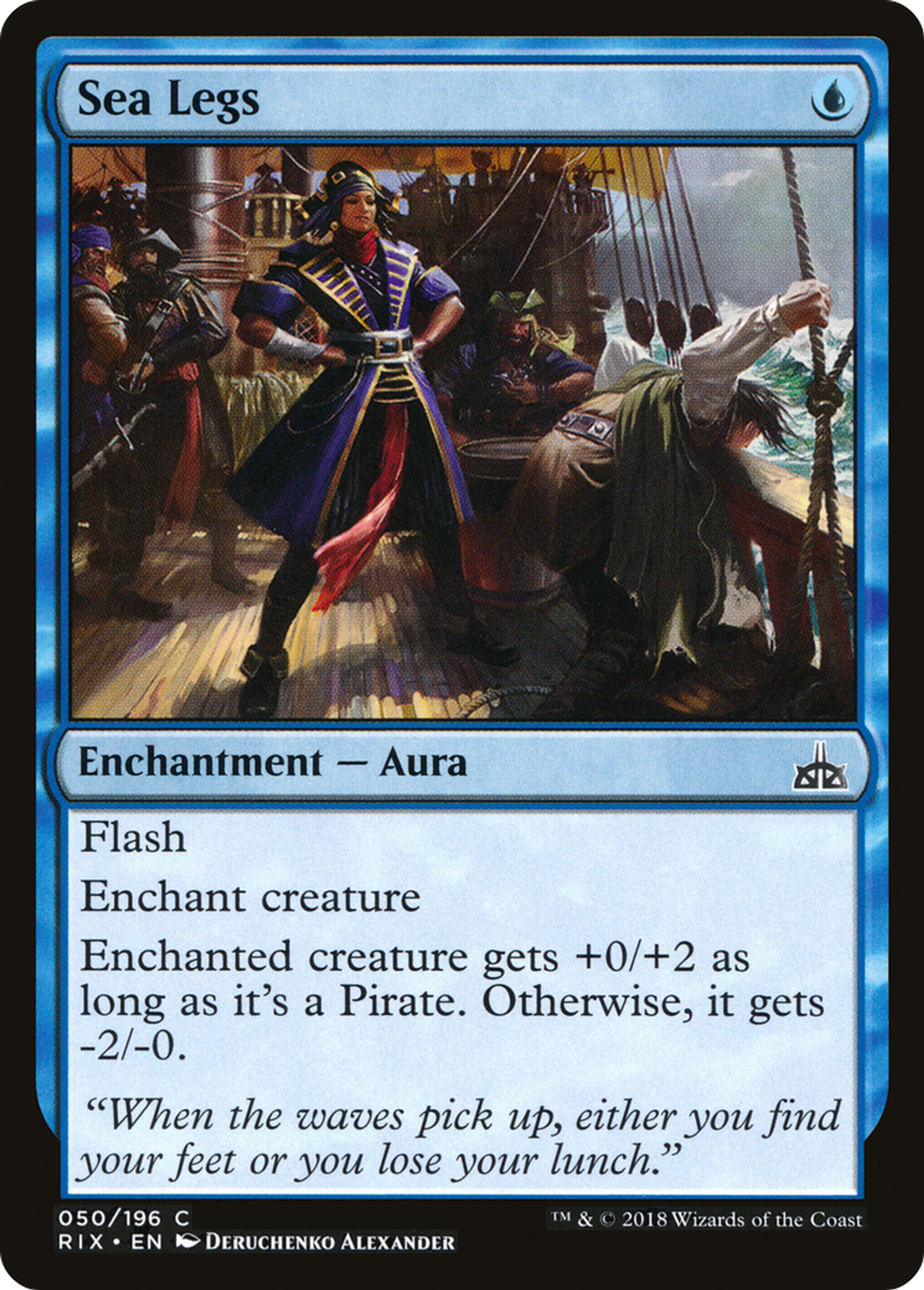 Sea Legs — Rivals of Ixalan — Magic: The Gathering