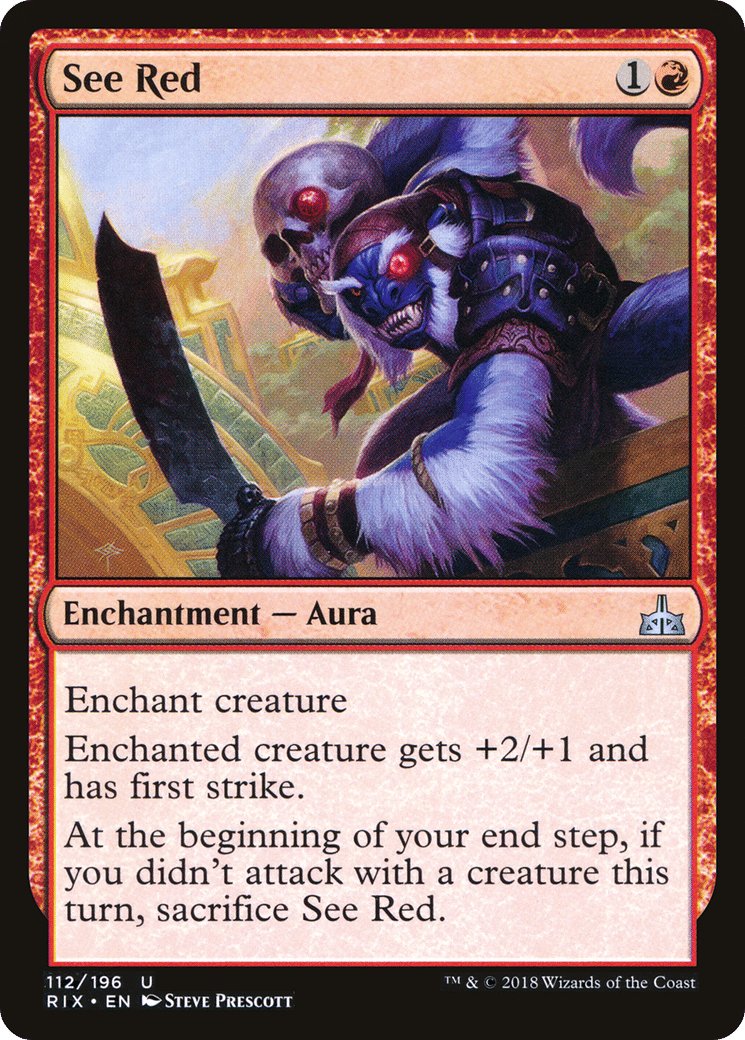 See Red — Rivals of Ixalan — Magic: The Gathering