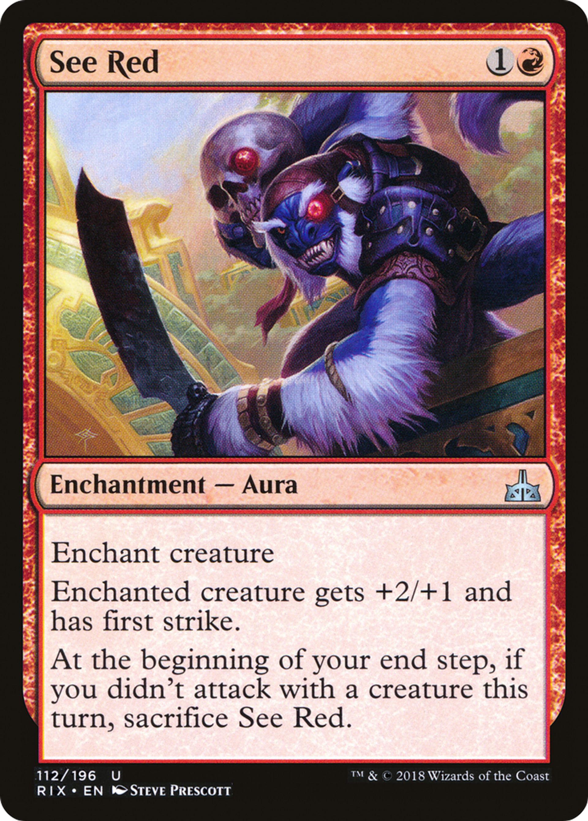 See Red — Rivals of Ixalan — Magic: The Gathering