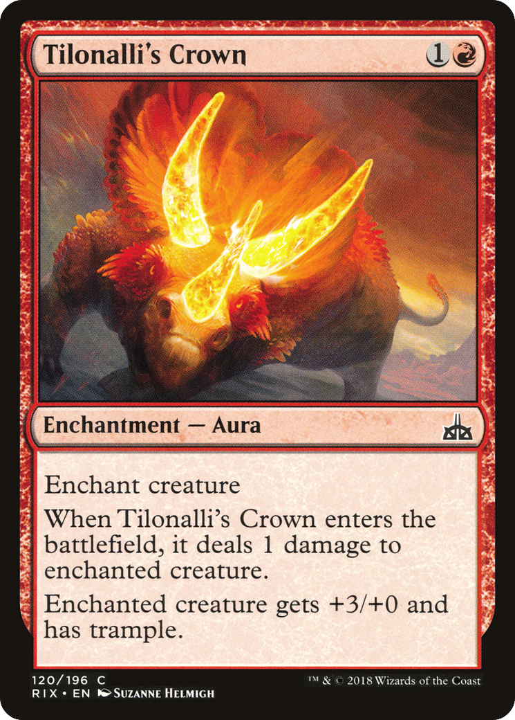 Tilonalli's Crown — Rivals of Ixalan — Magic: The Gathering