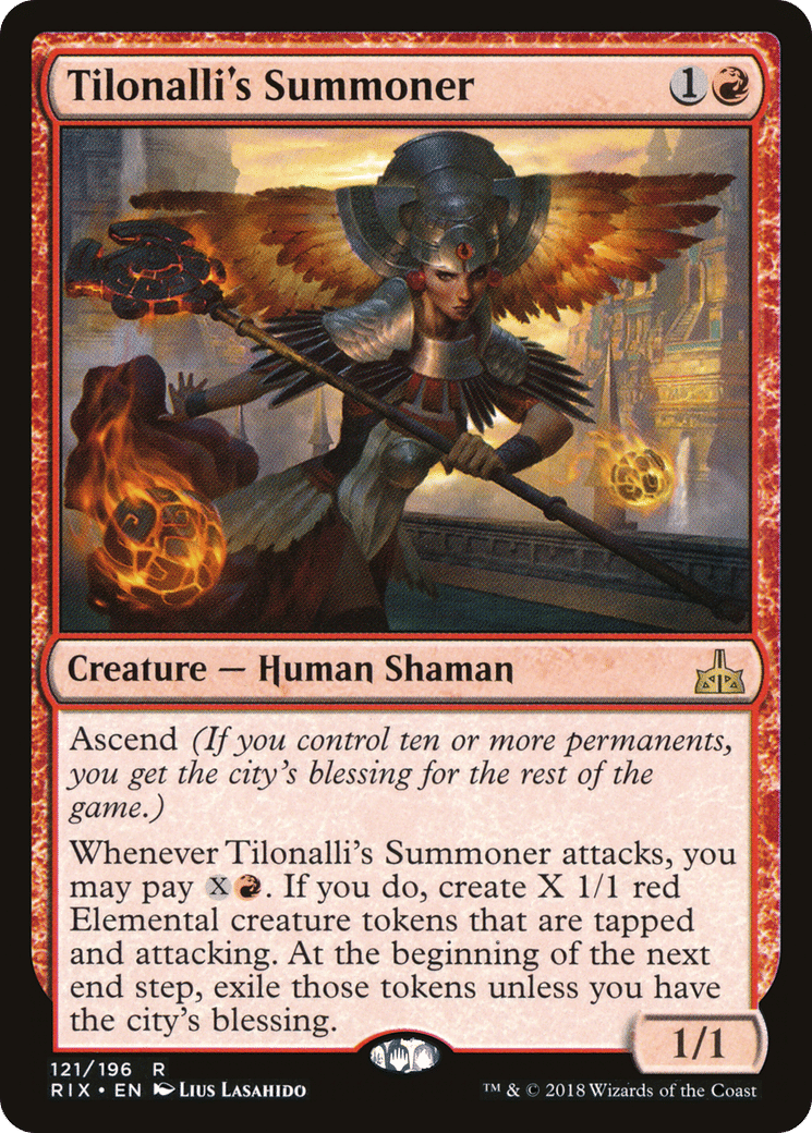 Tilonalli's Summoner — Rivals of Ixalan — Magic: The Gathering