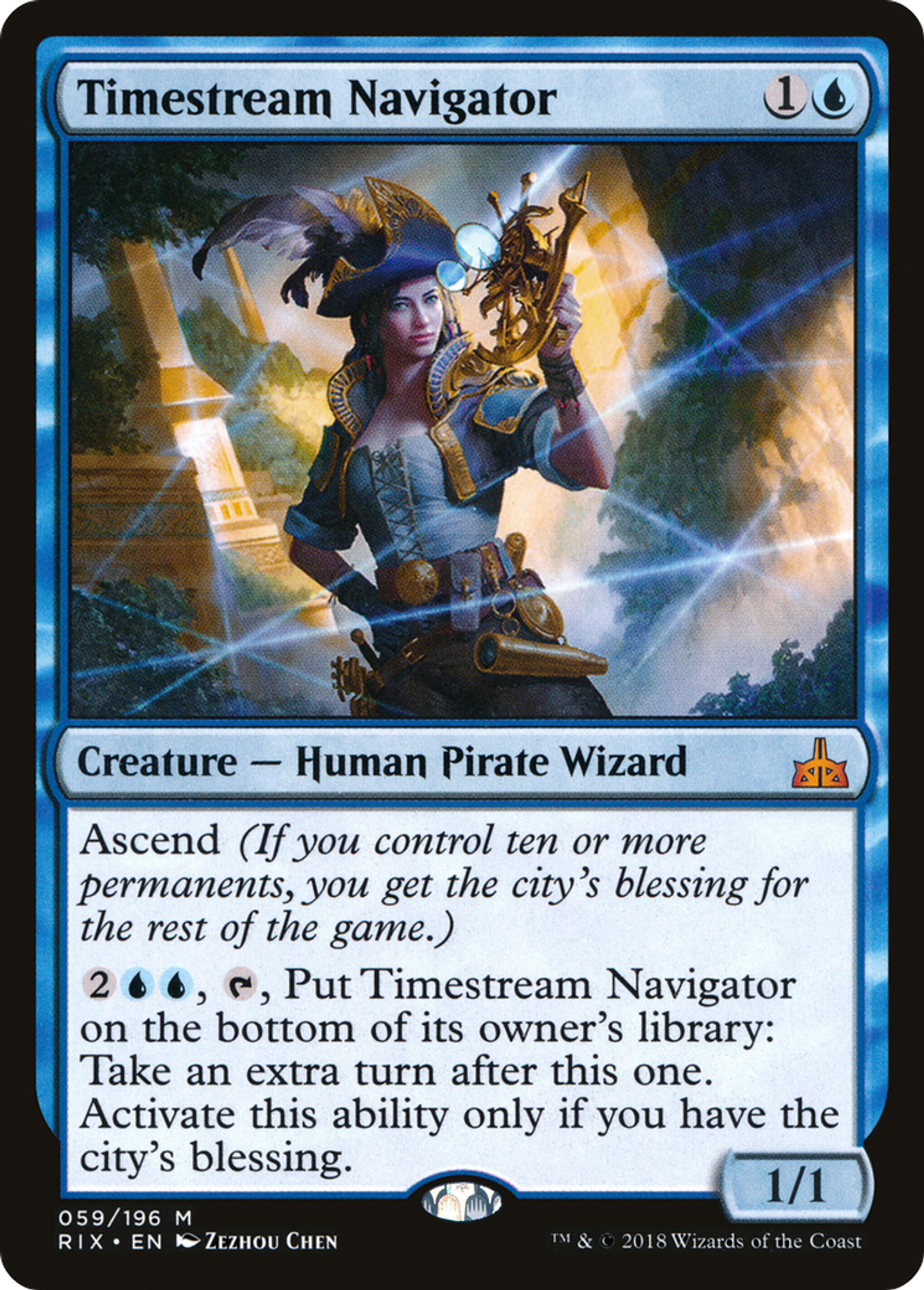 Timestream Navigator — Rivals of Ixalan — Magic: The Gathering