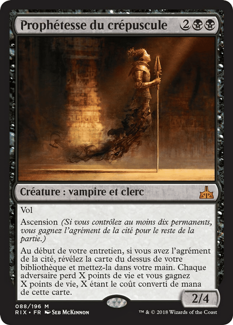 Prophétesse du crépuscule from Rivals of Ixalan - Magic: The Gathering