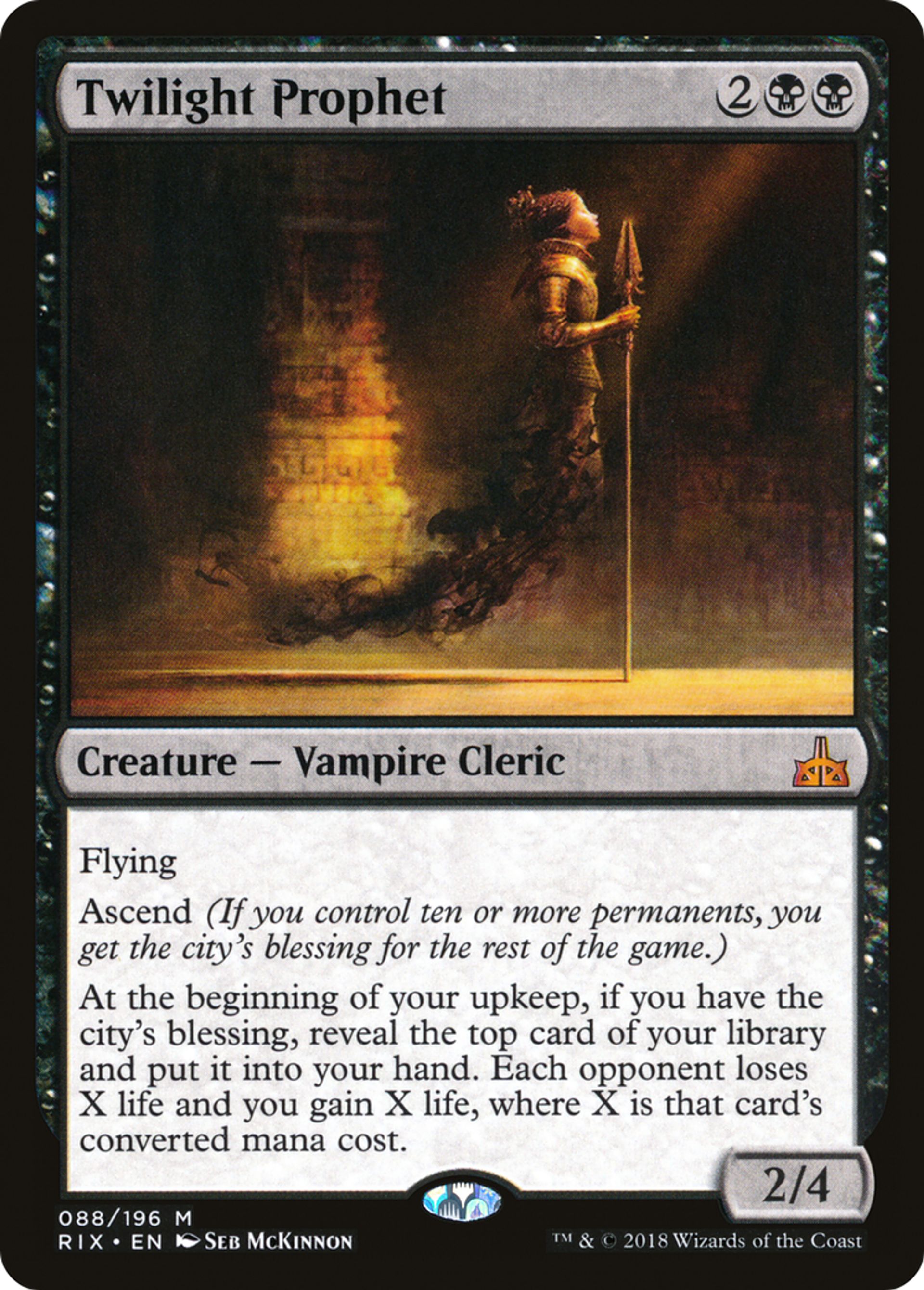 Twilight Prophet — Rivals of Ixalan — Magic: The Gathering