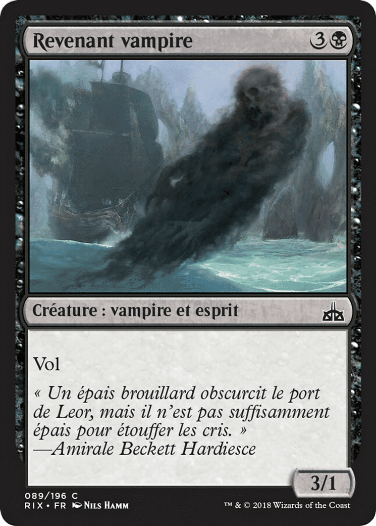 Revenant vampire — Rivals of Ixalan — Magic: The Gathering