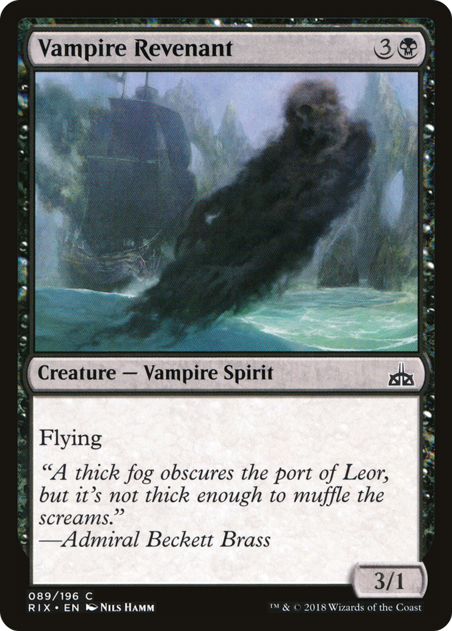 Revenant vampire — Rivals of Ixalan — Magic: The Gathering