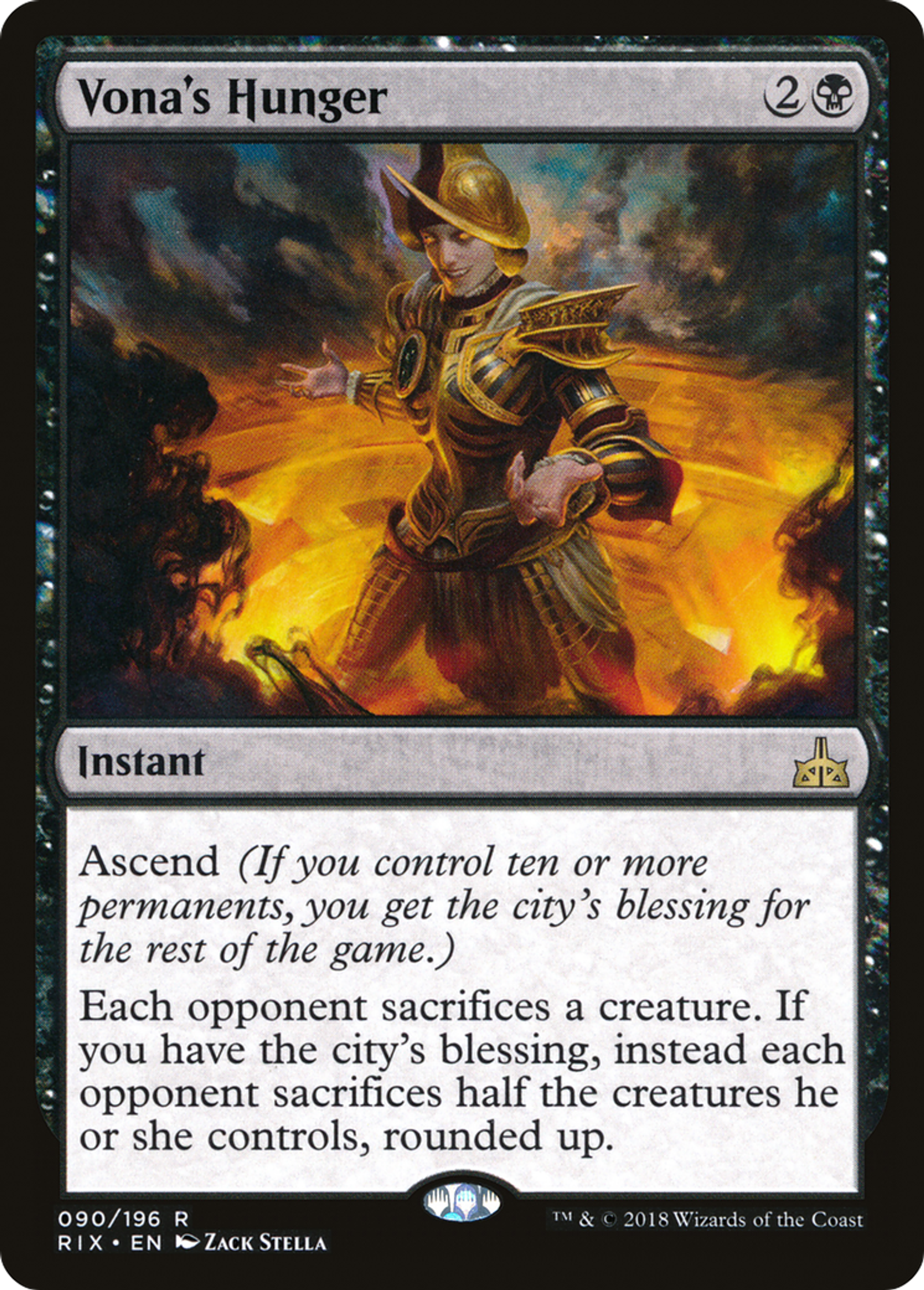 Vona's Hunger — Rivals of Ixalan — Magic: The Gathering